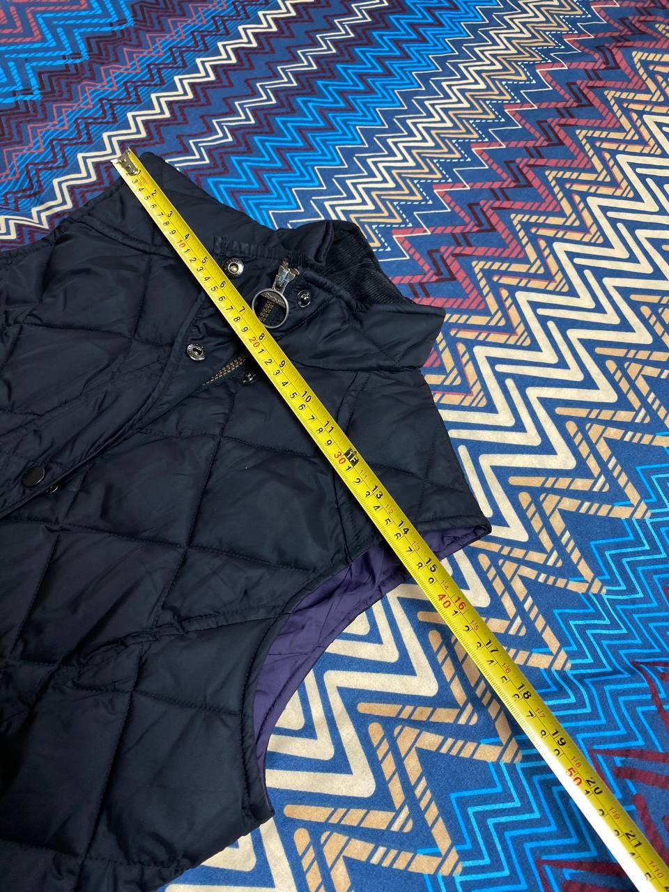 Barbour × Vintage Vintage Barbour Y2K Vest Casual Streetwear 90s Style Size M / US 6-8 / IT 42-44 - 17 Thumbnail
