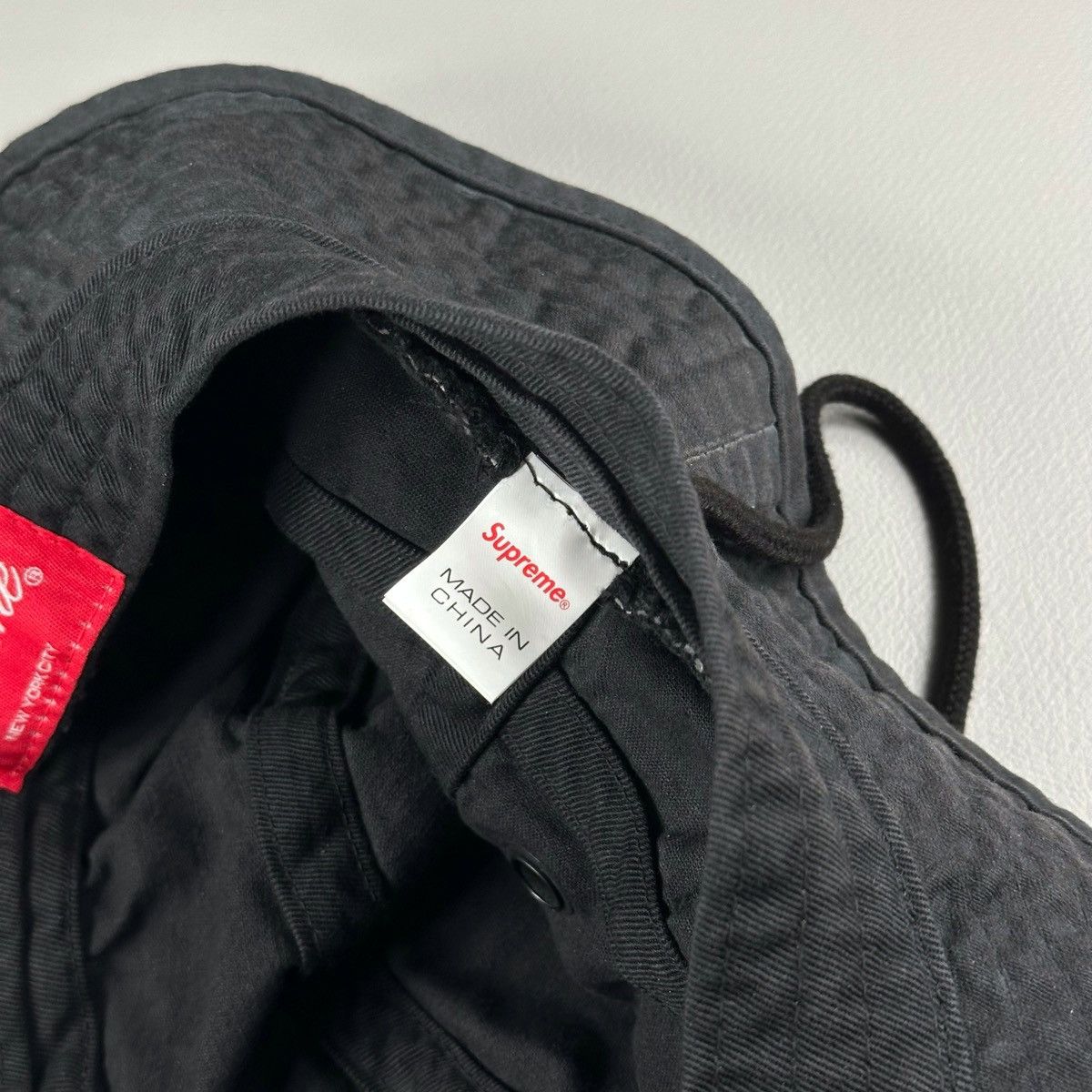 Supreme Rare Supreme Overdyed Camo Black Boonie Hat SS21 Size ONE SIZE - 5 Thumbnail
