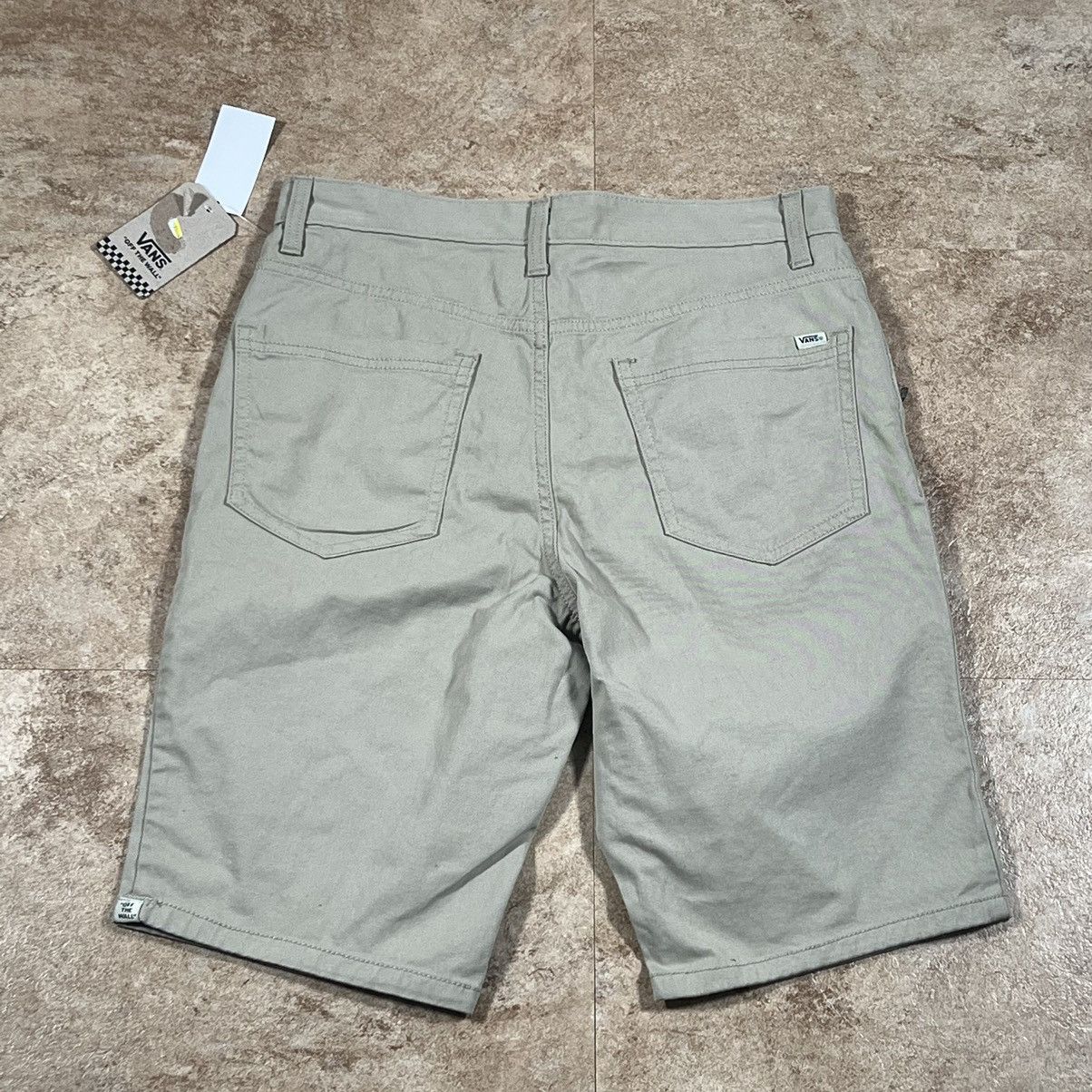 Vans Brand New Vans Khaki Jean Shorts Skater Y2k Style sz 28 Size US 28 / EU 44 - 3 Thumbnail