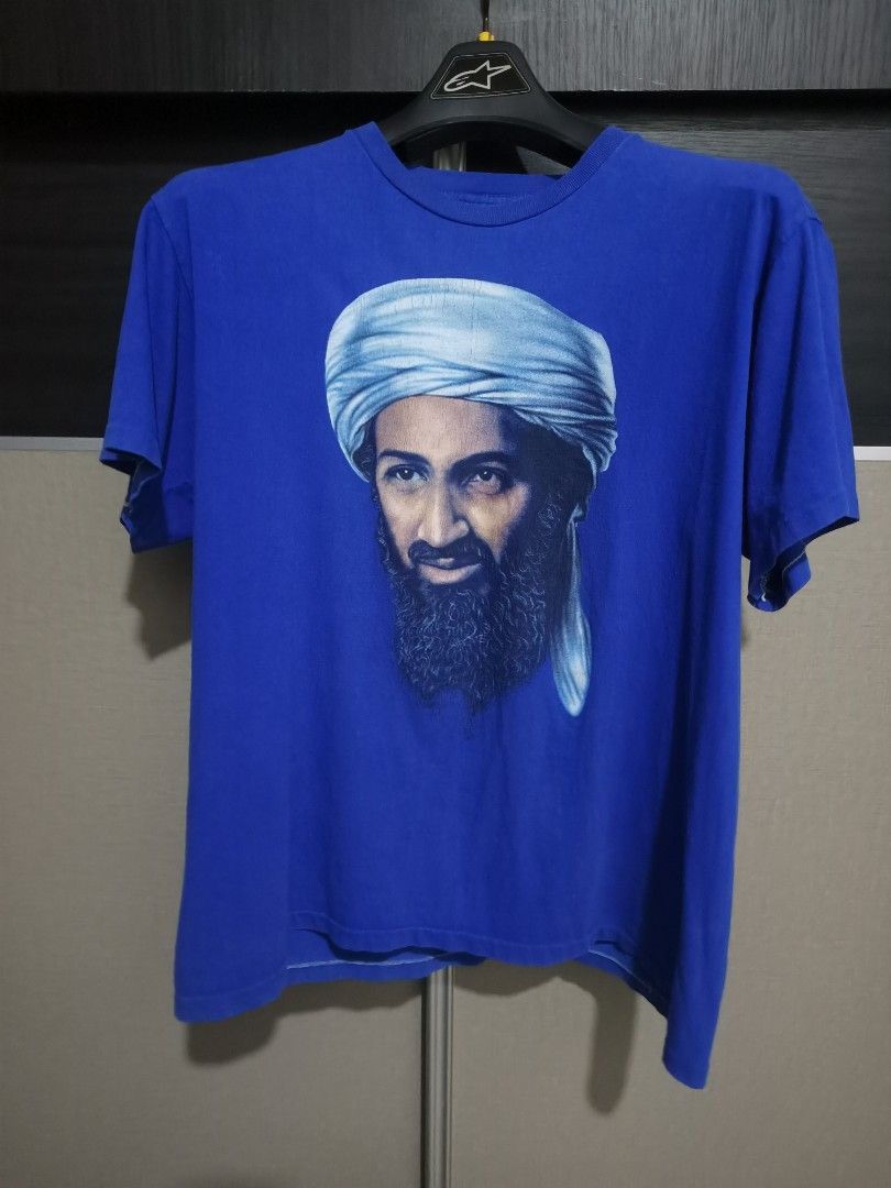 Vintage Vintage Osama Bin Laden Controversial Tee Size US M / EU 48-50 / 2 - 1 Thumbnail