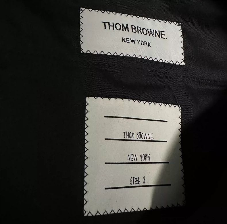 Thom Browne Thom Browne size3 Flannel men's trousers Size 40S - 3 Thumbnail