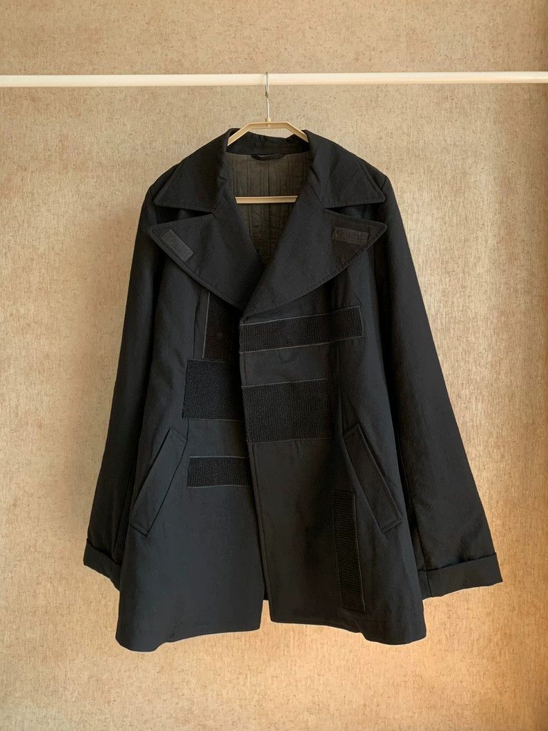 Yohji Yamamoto Yohji Yamamoto Velcro coat 2504-Nextarrow Size US M / EU 48-50 / 2 - 1 Thumbnail