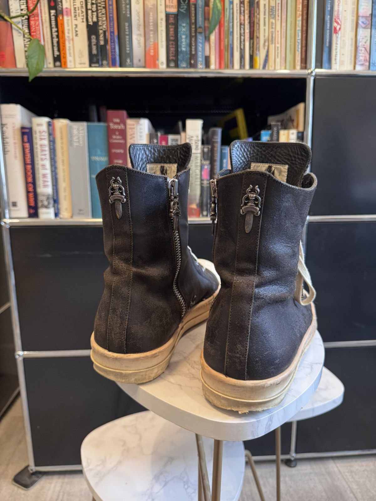 Chrome Hearts × Rick Owens Chrome Hearts Rick Owens Ramones 45 Size US 12 / EU 45 - 2 Thumbnail