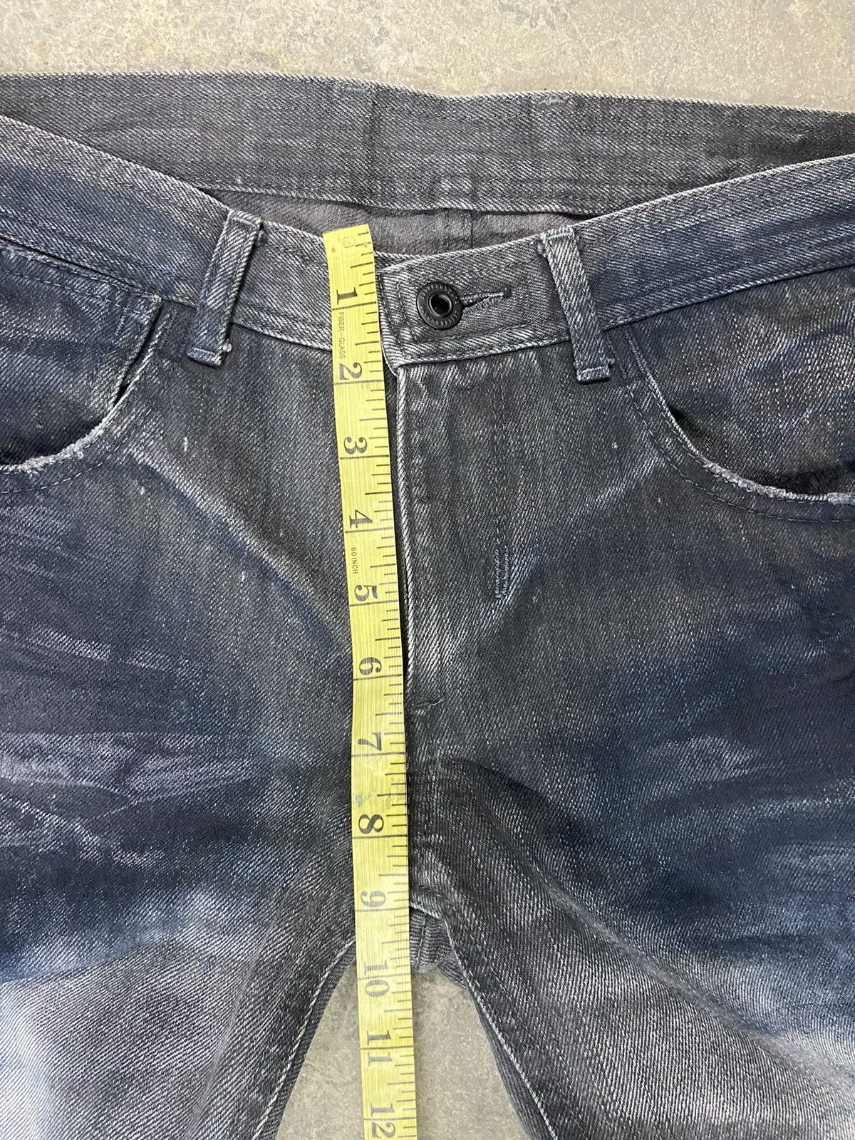 Black Barrett 🔥 Black Barret by Neil Barrett jeans acid wash Size US 30 / EU 46 - 14 Thumbnail