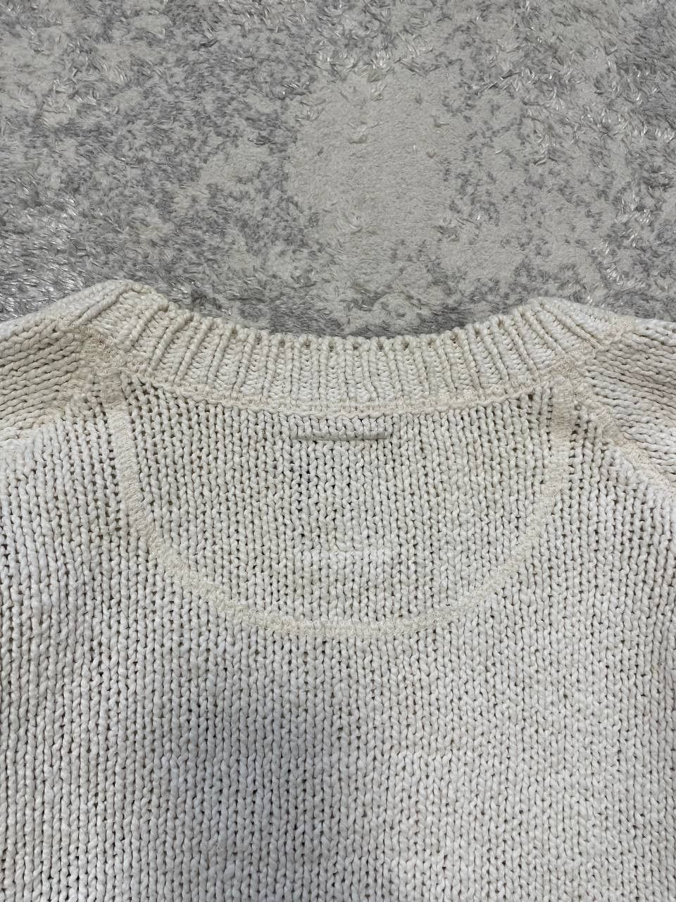 Other Vintage Corto Maltese Wool Sweater Loose Knit Cream Art Knit Size US L / EU 52-54 / 3 - 6 Thumbnail