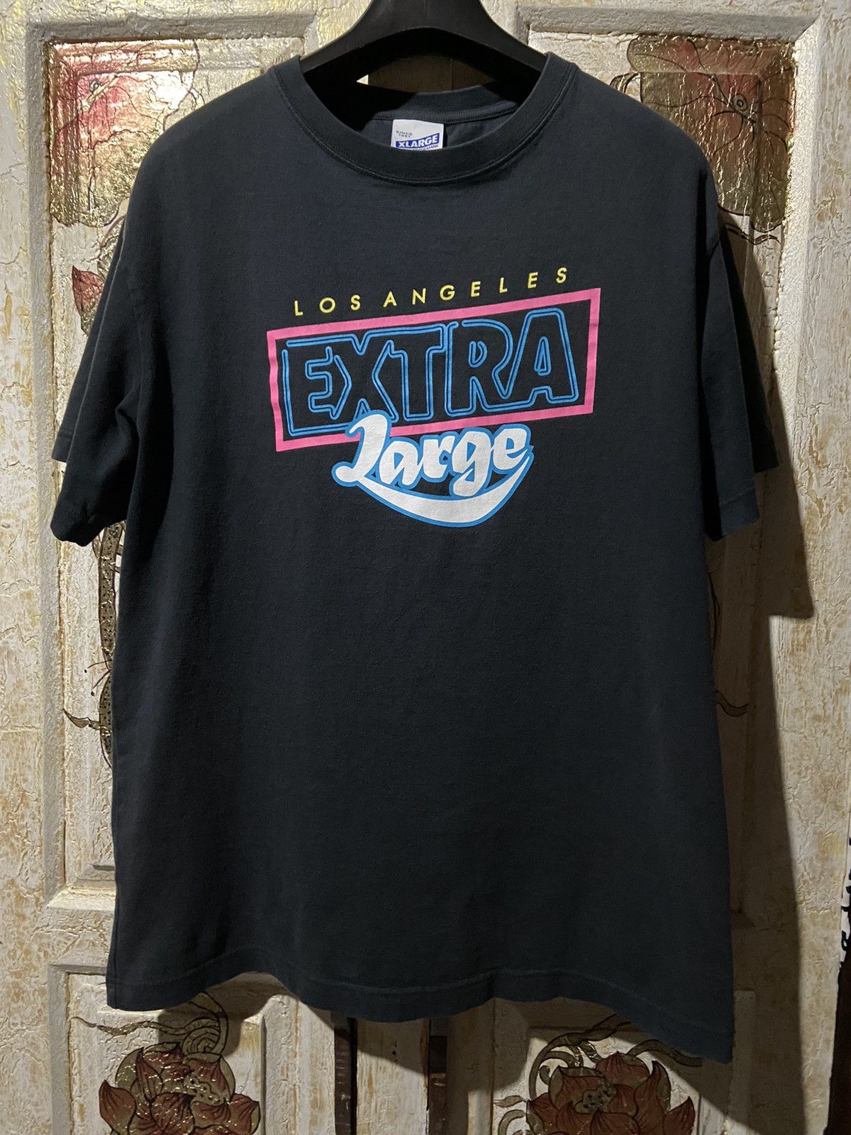 Vintage × Xlarge 2005 Xlarge japan black nice fade t shirt size M Size US M / EU 48-50 / 2 - 2 Thumbnail