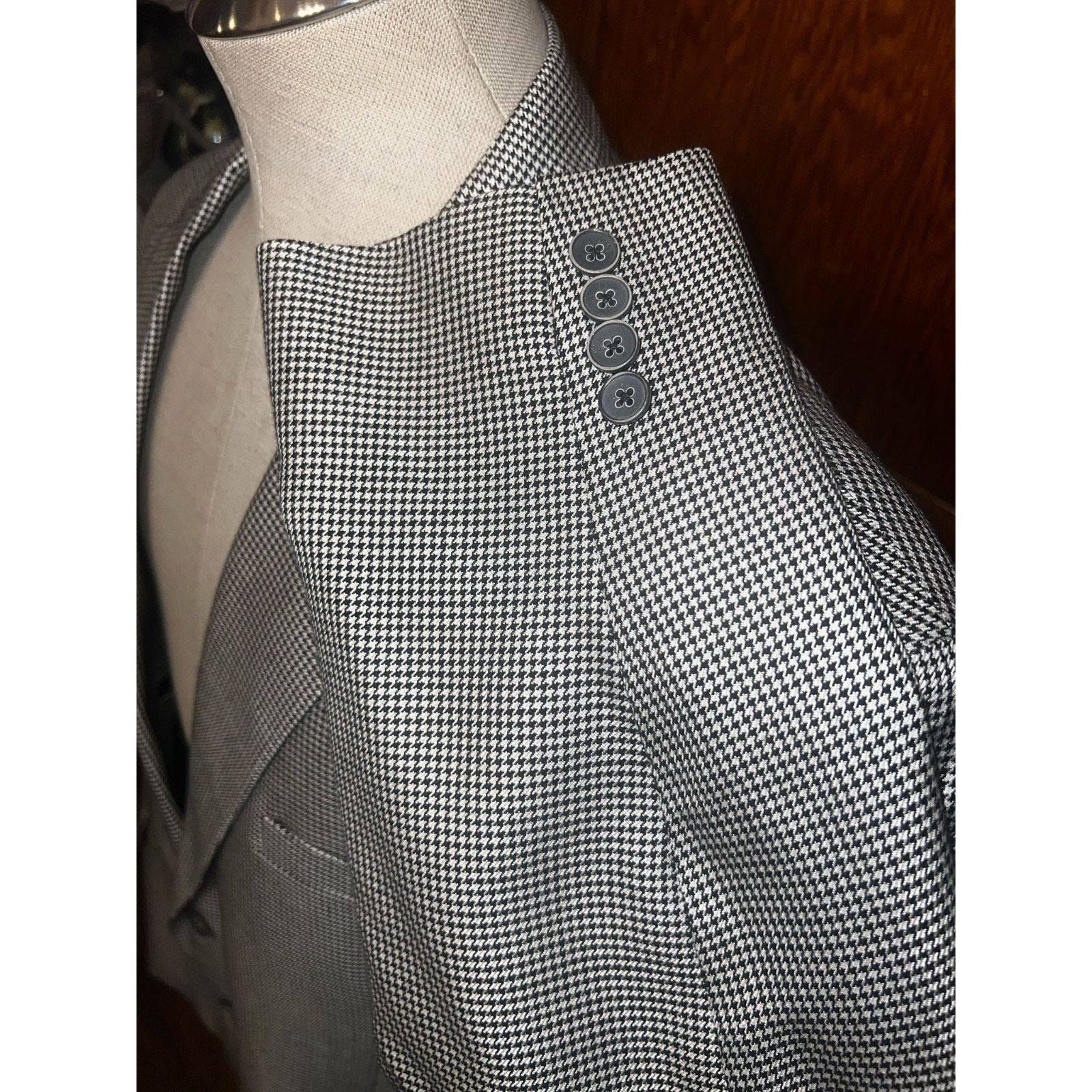 Other G Manzoni Wool/Silk Blend Blazer Sz 40 L Made In Italy Size 40L - 2 Thumbnail