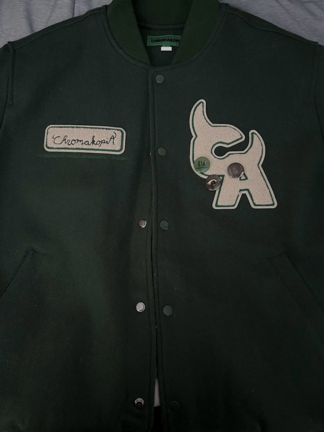 Golf le Fleur × Tyler The Creator Chromakopia Tour Varsity Jacket