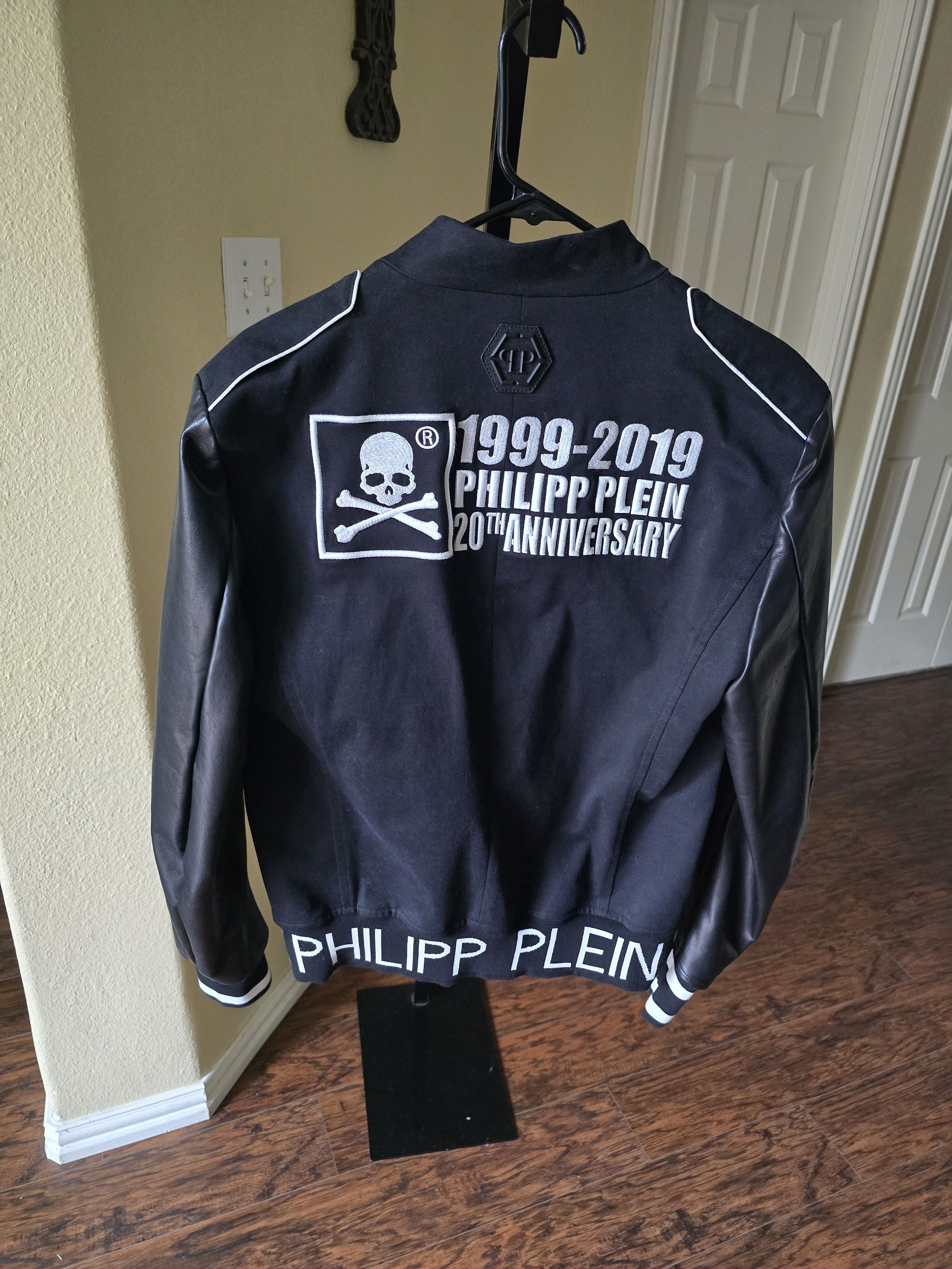 Philipp Plein Philipp Plein Black Military-Style Bomber Jacket/Embroidery Size US M / EU 48-50 / 2 - 3 Thumbnail