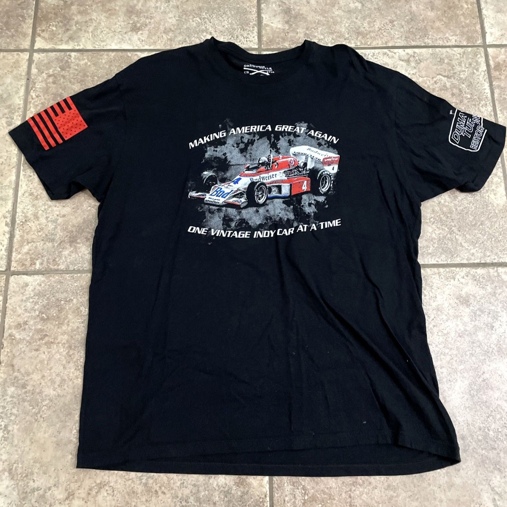 Vintage Grunt Style this well defend graphic Tee Mens 2XL Black T-Shirt Mens XXL Graphic Tee Size US XXL / EU 58 / 5 - 2 Thumbnail