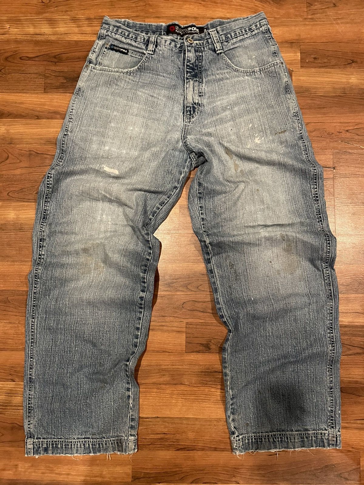 Southpole crazy paint splatter distressed southpoles Size US 34 / EU 50 - 1 Thumbnail