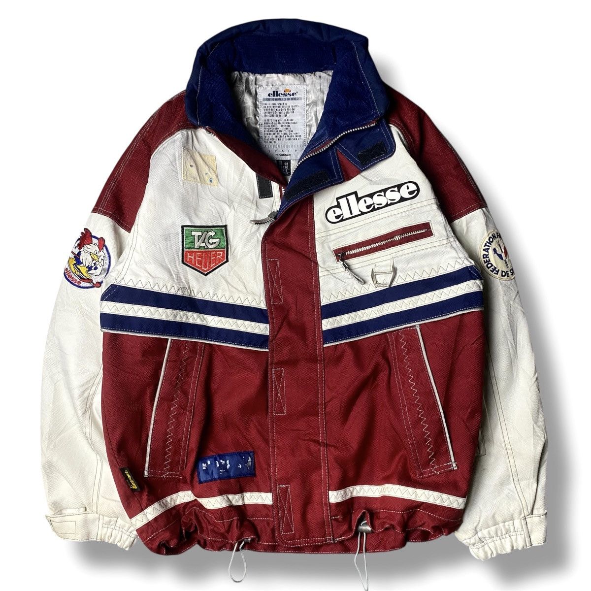 Ellesse × Goldwin 🔥VTG Ellesse - EFS France Cocorico 90s jacket by Goldwin Size US M / EU 48-50 / 2 - 3 Thumbnail