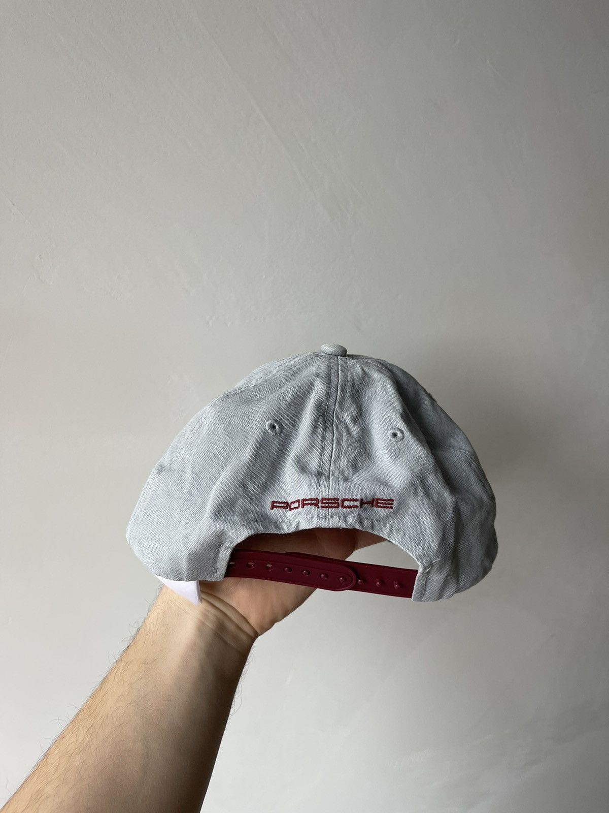 Porsche Design OPIUM Porsche Vintage Hat Cap Faded Y2K Racing Style Size ONE SIZE - 2 Thumbnail