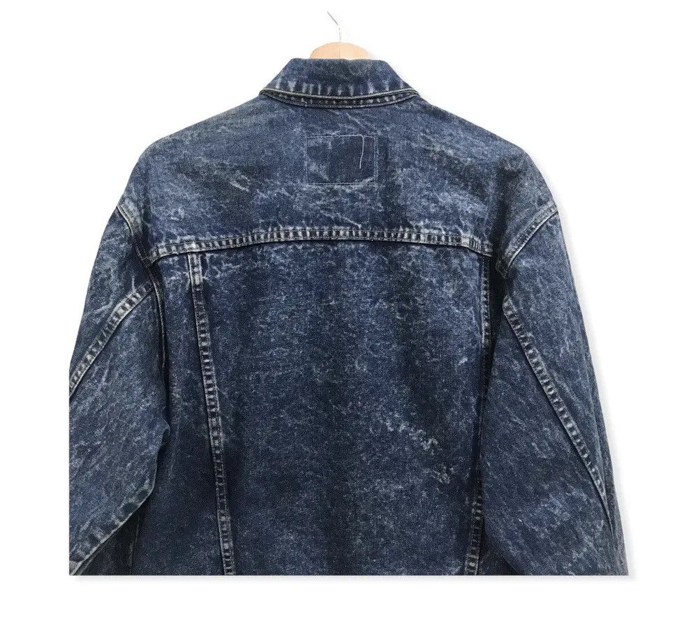 Japanese Brand Japanese Brand Classic Big Lizard Acid Wash Trucker Jacket Size US XL / EU 56 / 4 - 10 Thumbnail