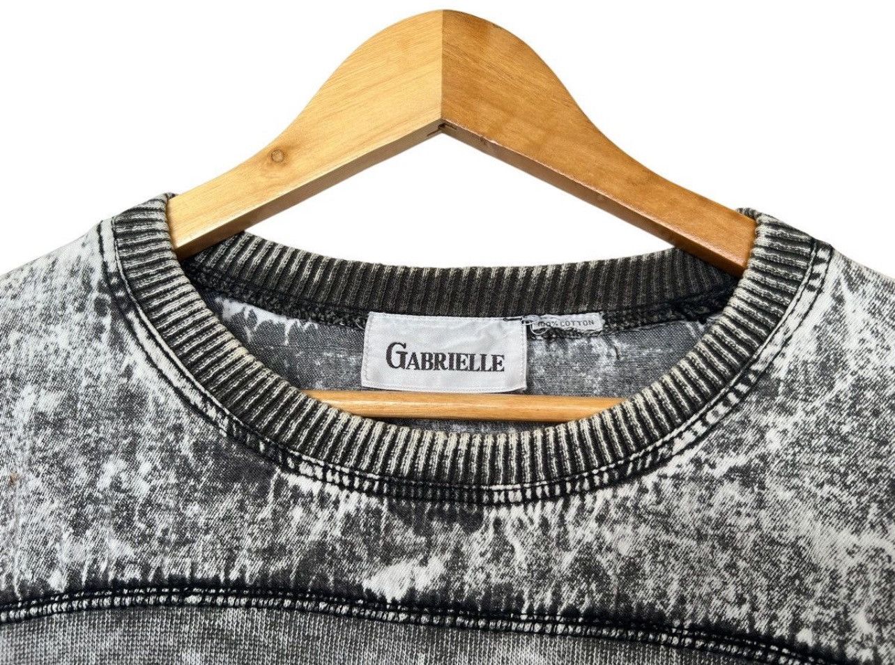 Japanese Brand Gabrielle Distressed Sun Faded Rusty Bondage Sweatshirt M Size US L / EU 52-54 / 3 - 11 Thumbnail