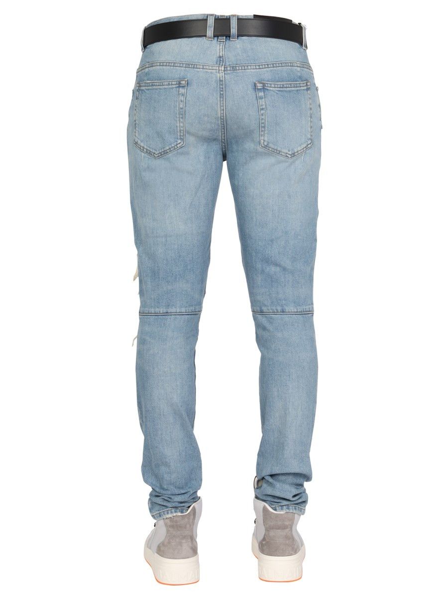 Balmain o1y0426 Denim Pant in Blue Size US 30 / EU 46 - 4 Thumbnail