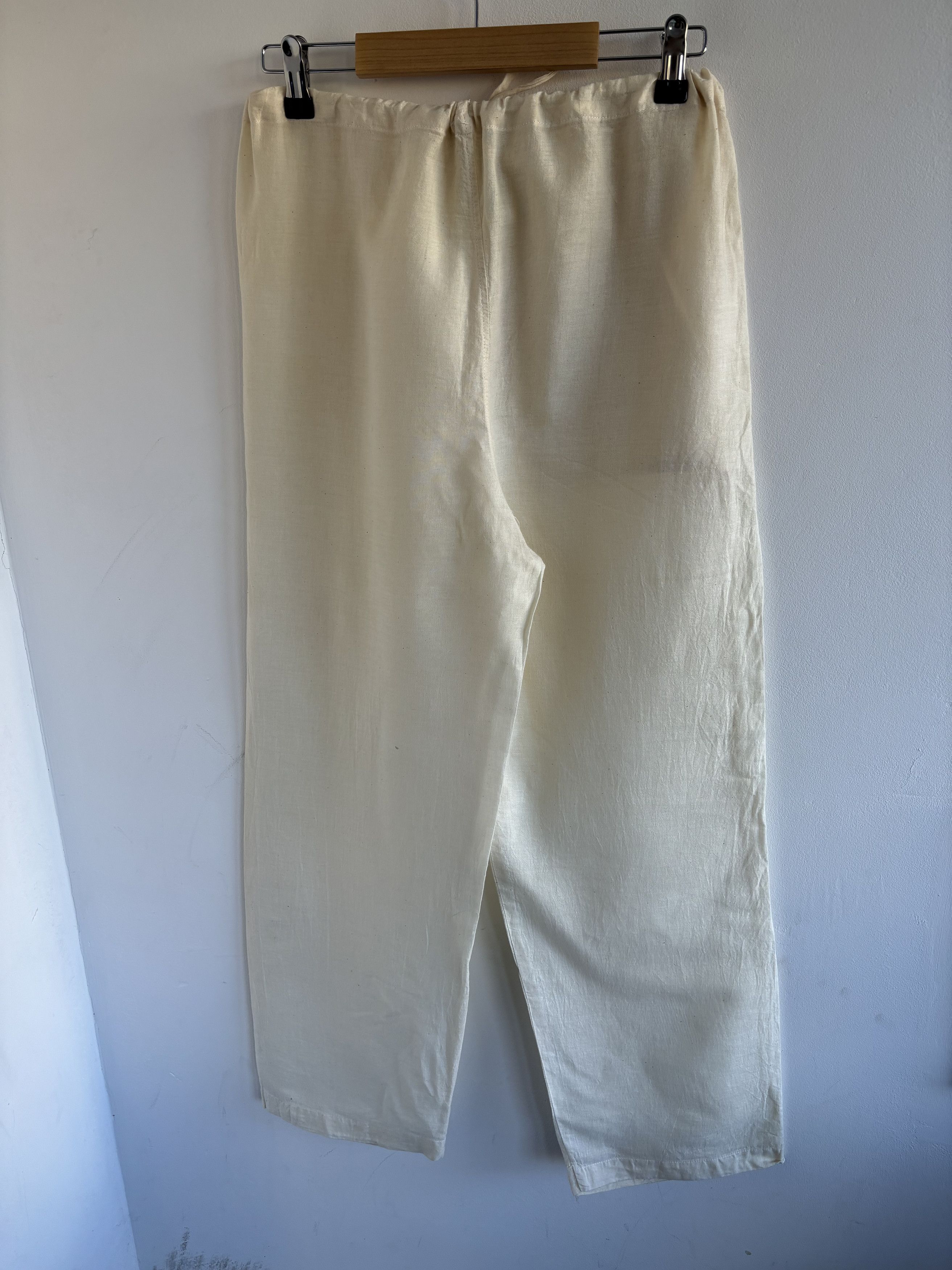 Handmade × Japanese Brand Linen Japanese Simple Pants Size US 30 / EU 46 - 7 Thumbnail