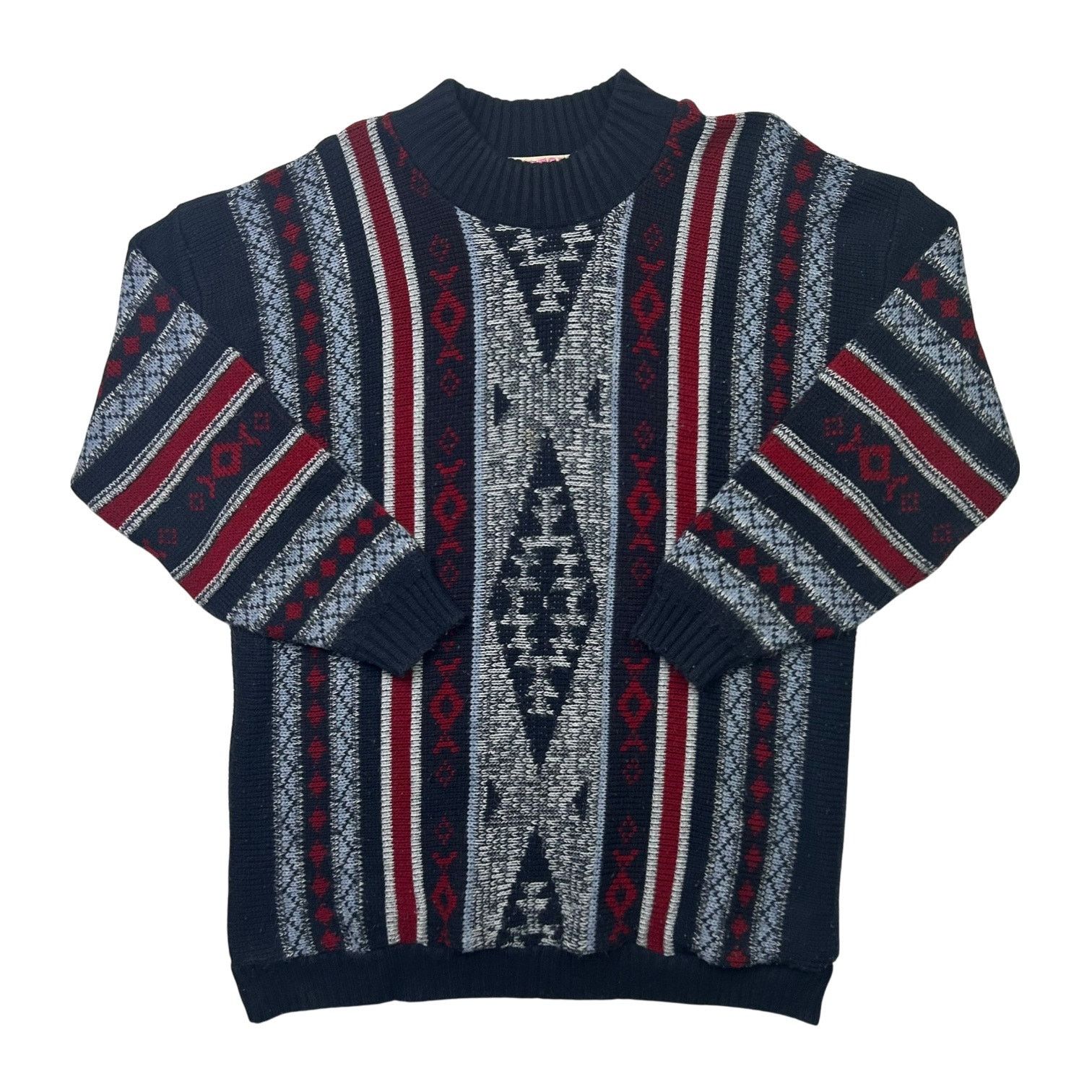 Vintage Vintage 1980s Clifton Place Knit Crewneck Sweater Size M / US 6-8 / IT 42-44 - 1 Thumbnail