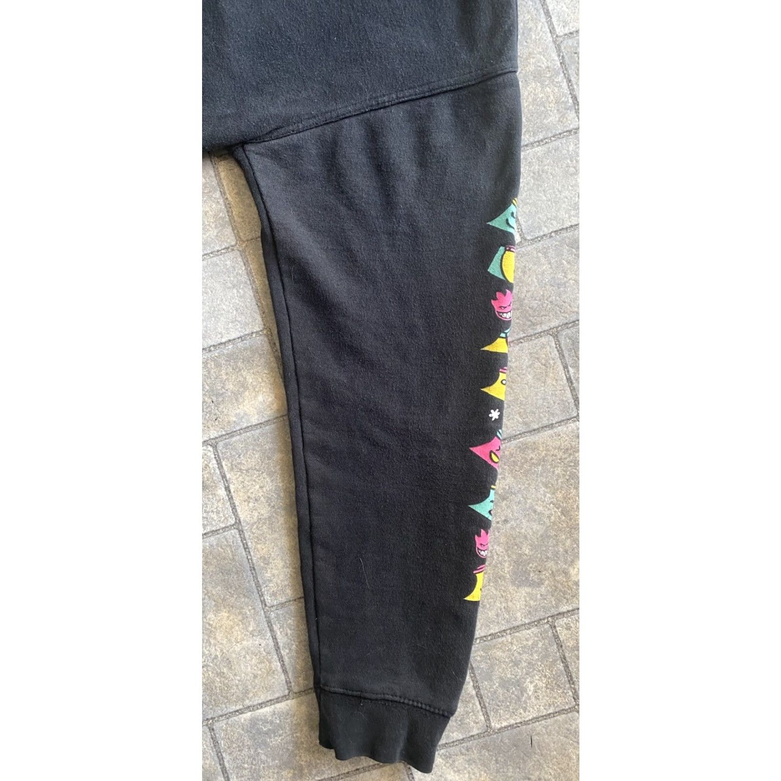 Spitfire Spitfire Hoodie Mens L Black Pullover Skater Girl Graphic Print Logo Hooded Pockets 90s Grunge Skateboarding Size US L / EU 52-54 / 3 - 7 Thumbnail