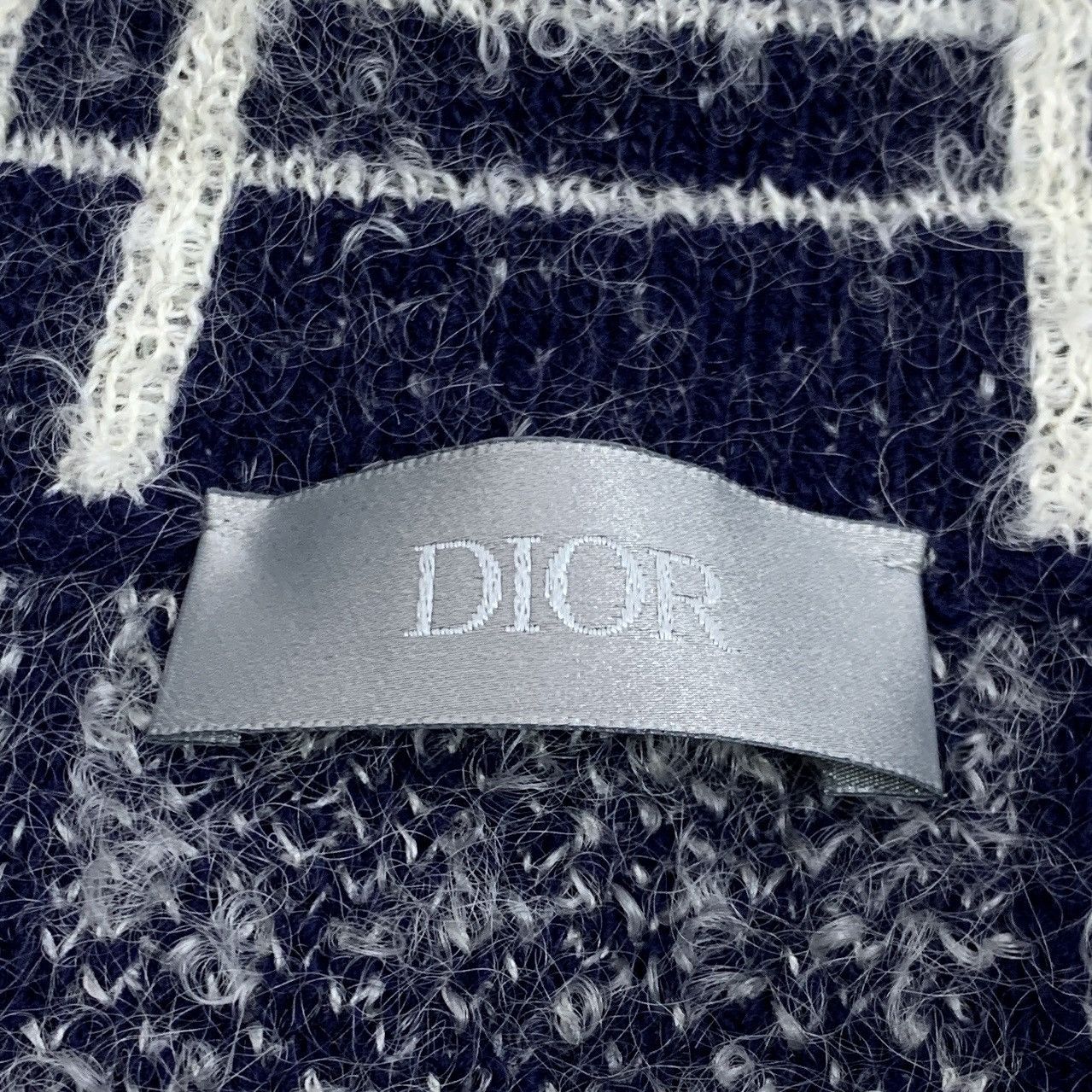 Dior Dior Colorblocked Striped Cotton Lapel Jacket Size US L / EU 52-54 / 3 - 6 Thumbnail
