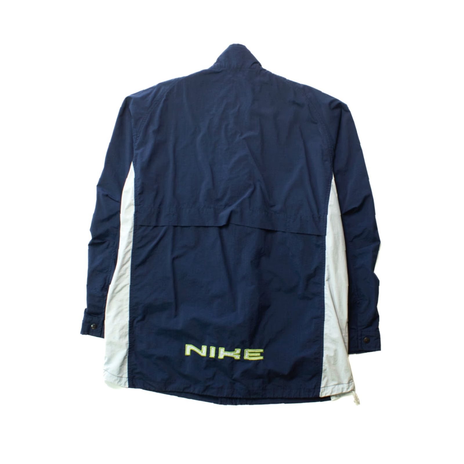 Nike VINTAGE Nike Jacket Navy Blue X-Large Windbreaker Athletic 90s Mens Size US XL / EU 56 / 4 - 3 Thumbnail
