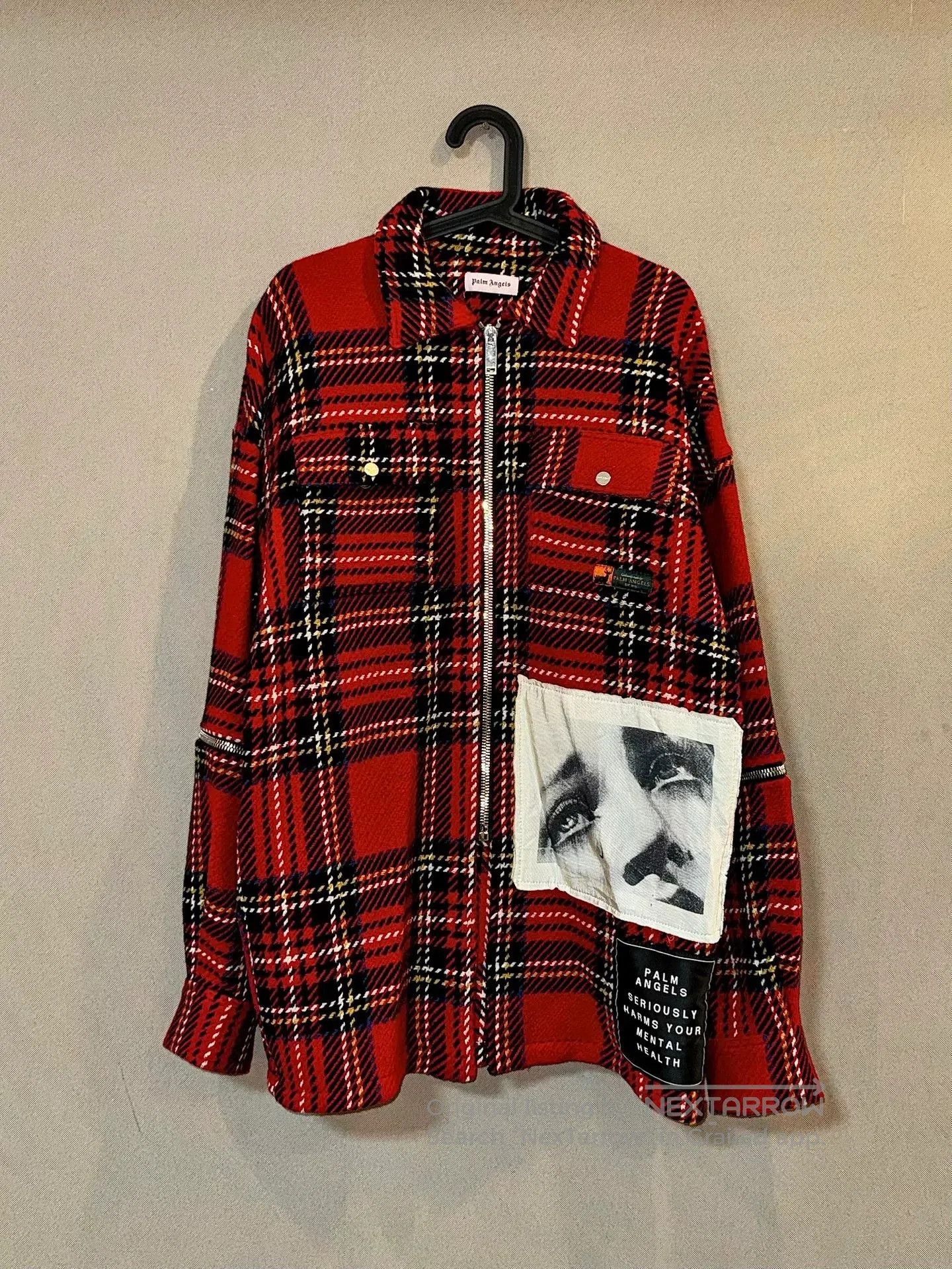 Palm Angels Palm Angels Wool Blend Shirt. Size US M / EU 48-50 / 2 - 1 Thumbnail