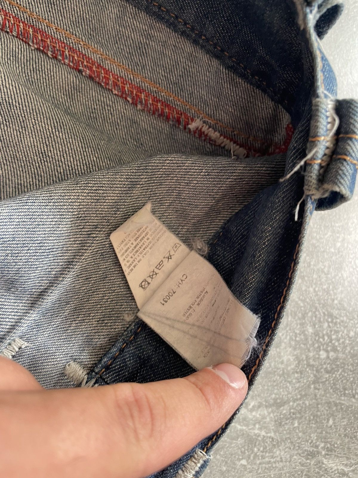 Other Vintage 90s Ferre Jeans Distressed Denim pants old rap rock Size US 30 / EU 46 - 10 Thumbnail