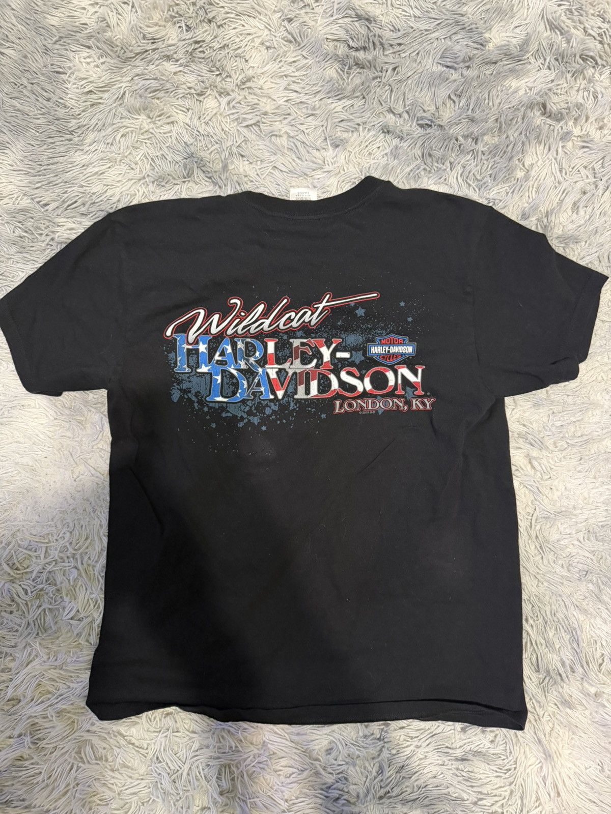 Harley Davidson Black Harley Graphic Tee Size US L / EU 52-54 / 3 - 4 Thumbnail