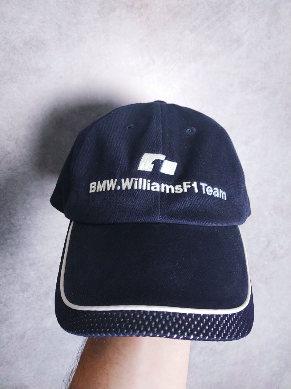 BMW 2001 Vintage Formula 1 Y2K BMW Racing Retro Cap Hat Size ONE SIZE - 2 Thumbnail