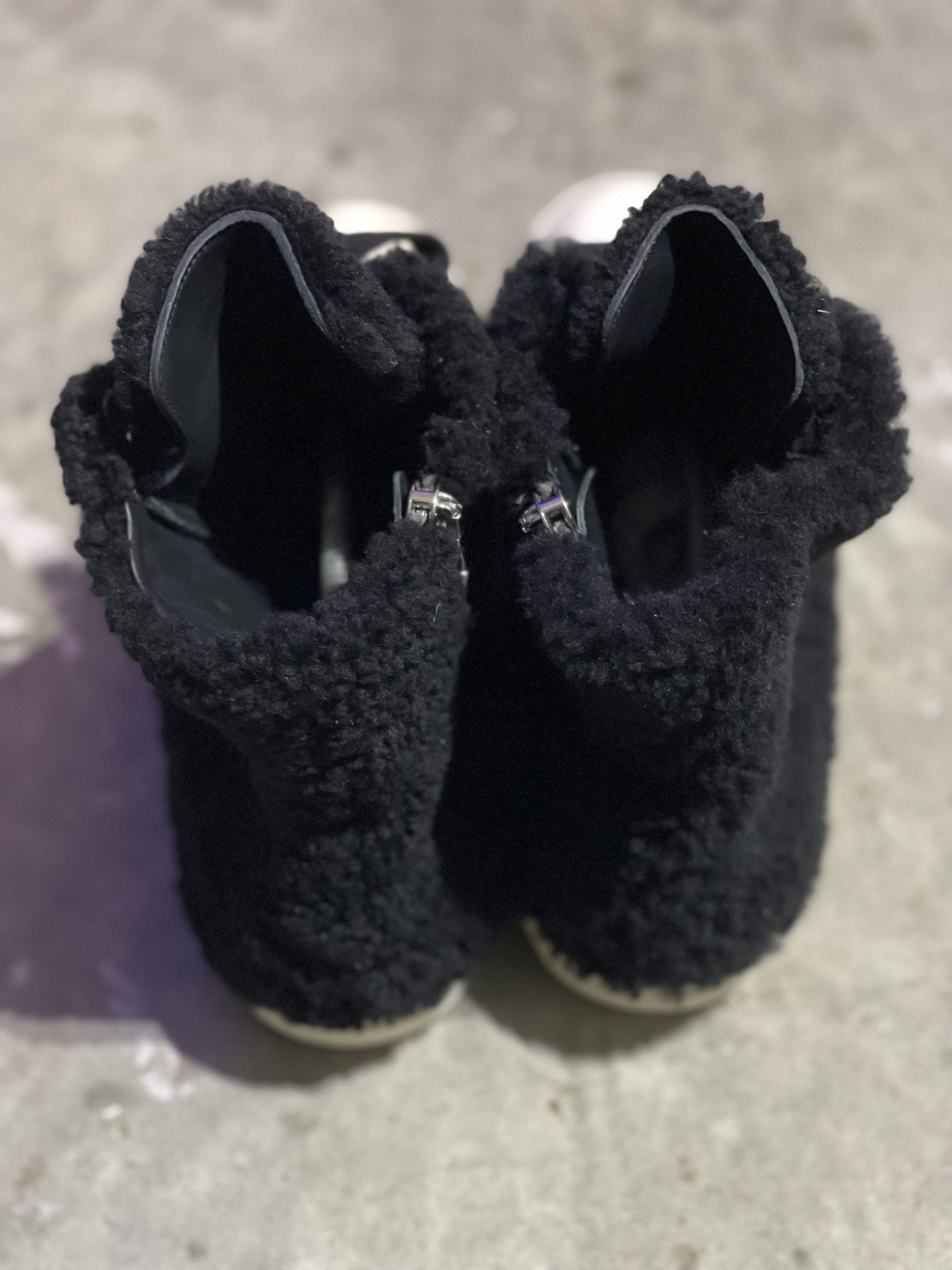 Rick Owens Rick Owen Mainline "Scarpe Shearling" Ramones Size US 11.5 / EU 44-45 - 5 Thumbnail