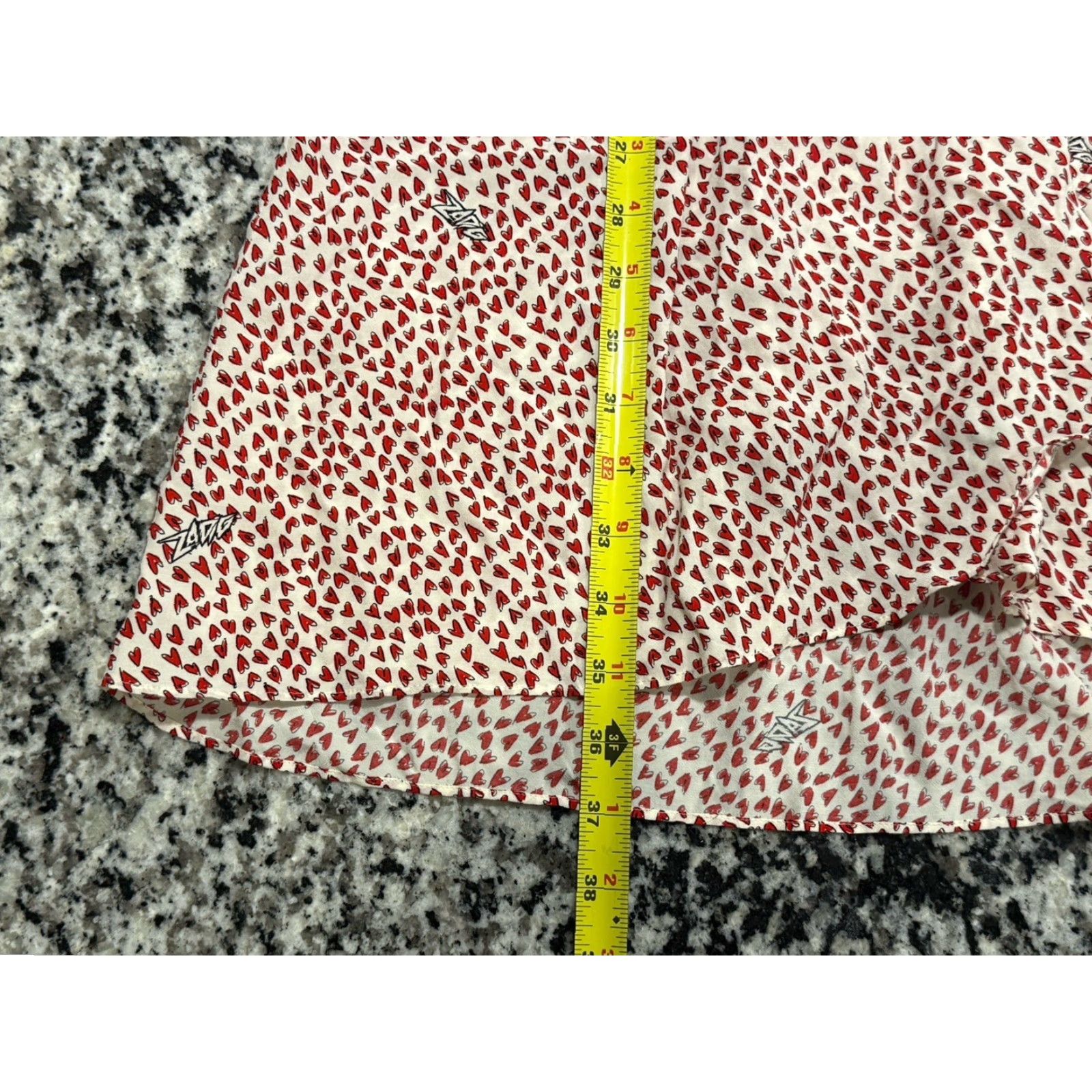 Zadig & Voltaire ZADIG & VOLTAIRE Rinka ZV Crush Heart Dress M Multicolor Floral A-Line Long Sleeve Casual Womens Size M / US 6-8 / IT 42-44 - 5 Thumbnail