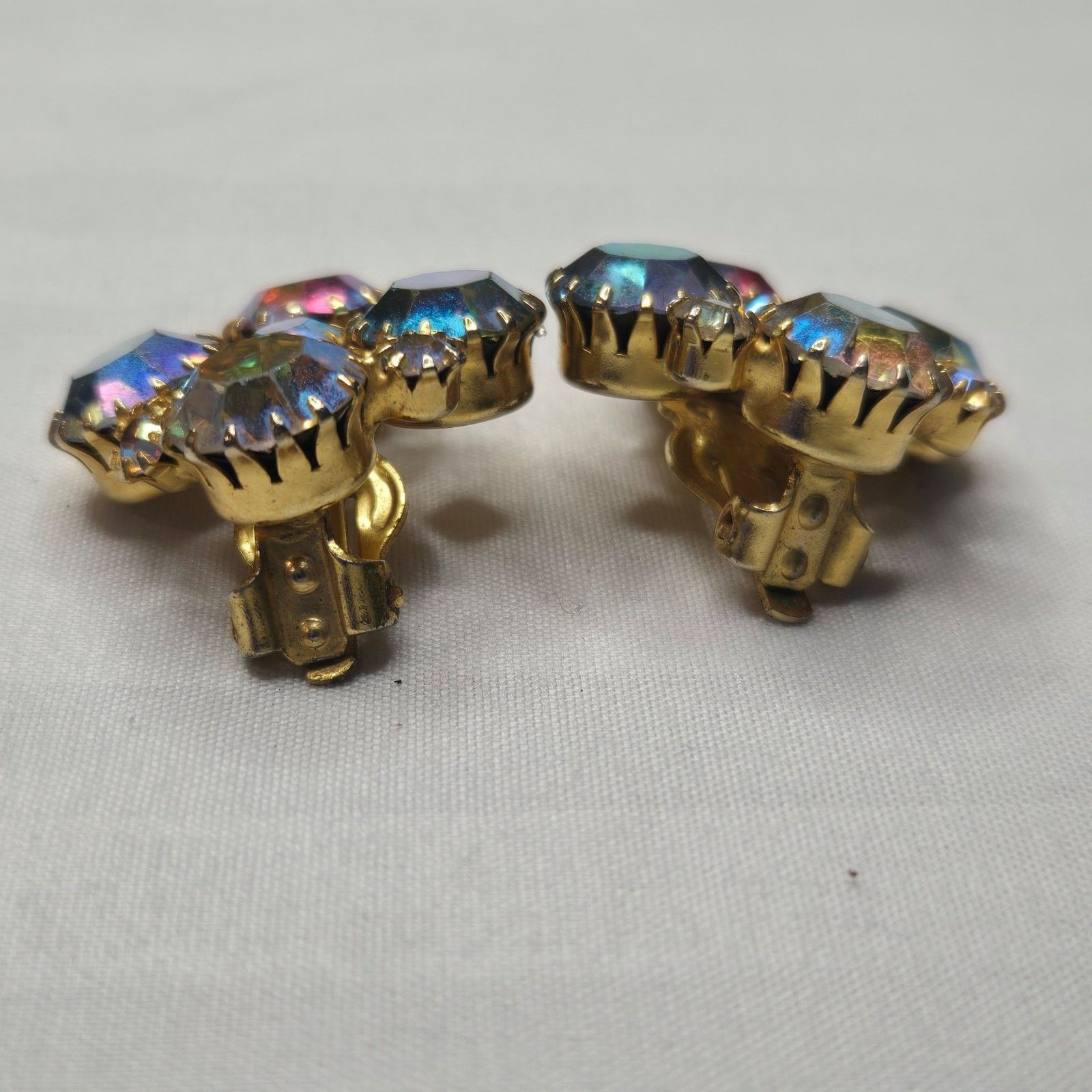 Manish Arora Beautiful Vintage Aurora Borealis Earrings Size ONE SIZE - 5 Thumbnail