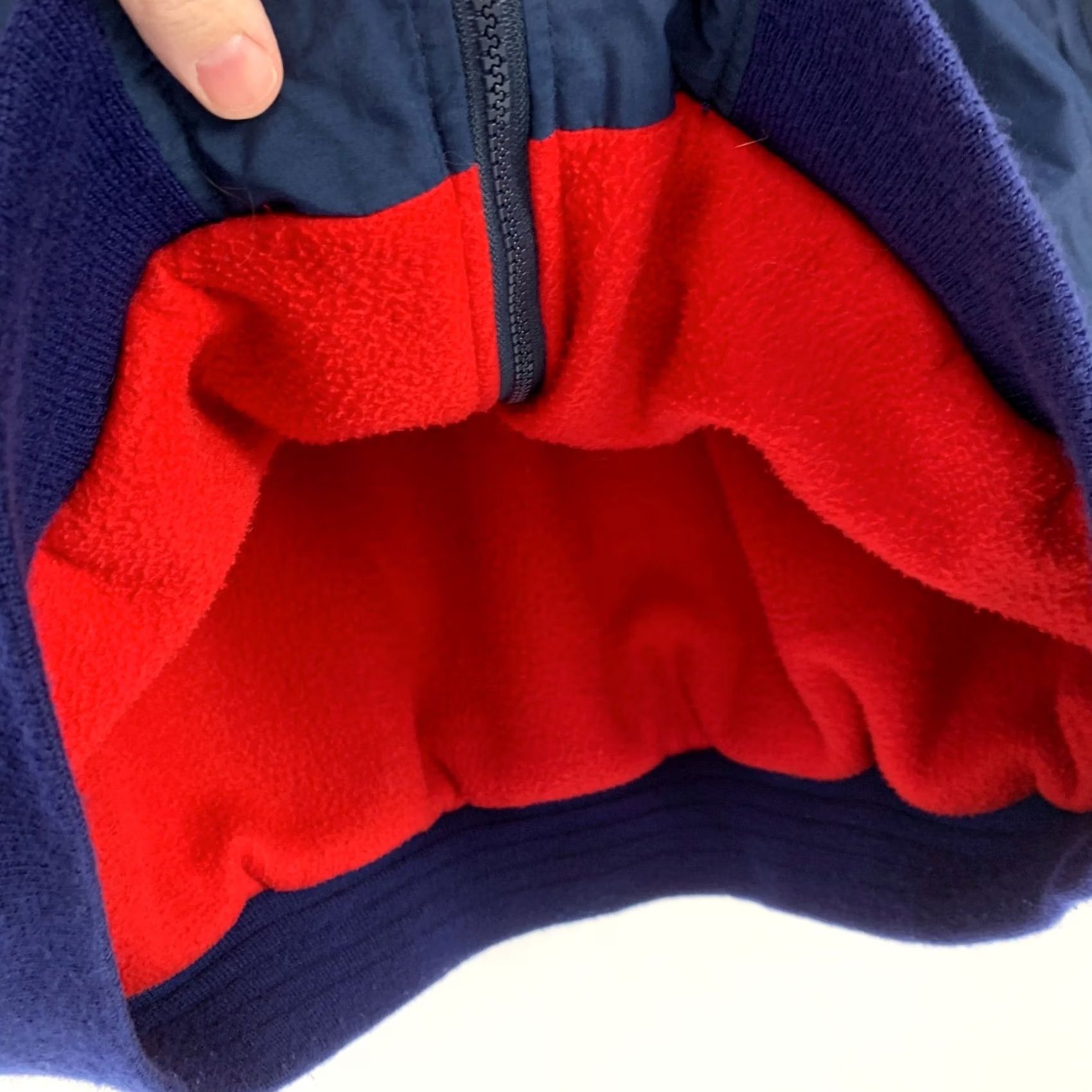 Vintage Vintage Woolrich Teton Vest Jacket Mens 2XL Blue Zip Woolrich 90s Woolrich Vest Mens XL/2X Chest 27.5" Navy Blue Size US XXL / EU 58 / 5 - 5 Thumbnail