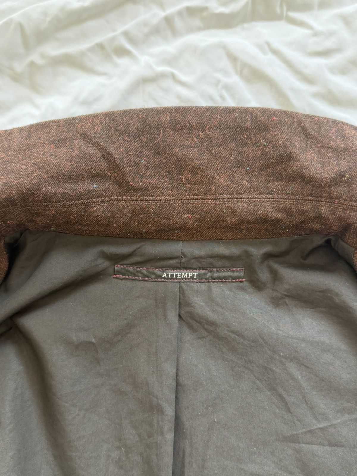 Other ATTEMPT — Speckled Stand-Collar Work Jacket (Liang Dong) Size US L / EU 52-54 / 3 - 11 Thumbnail