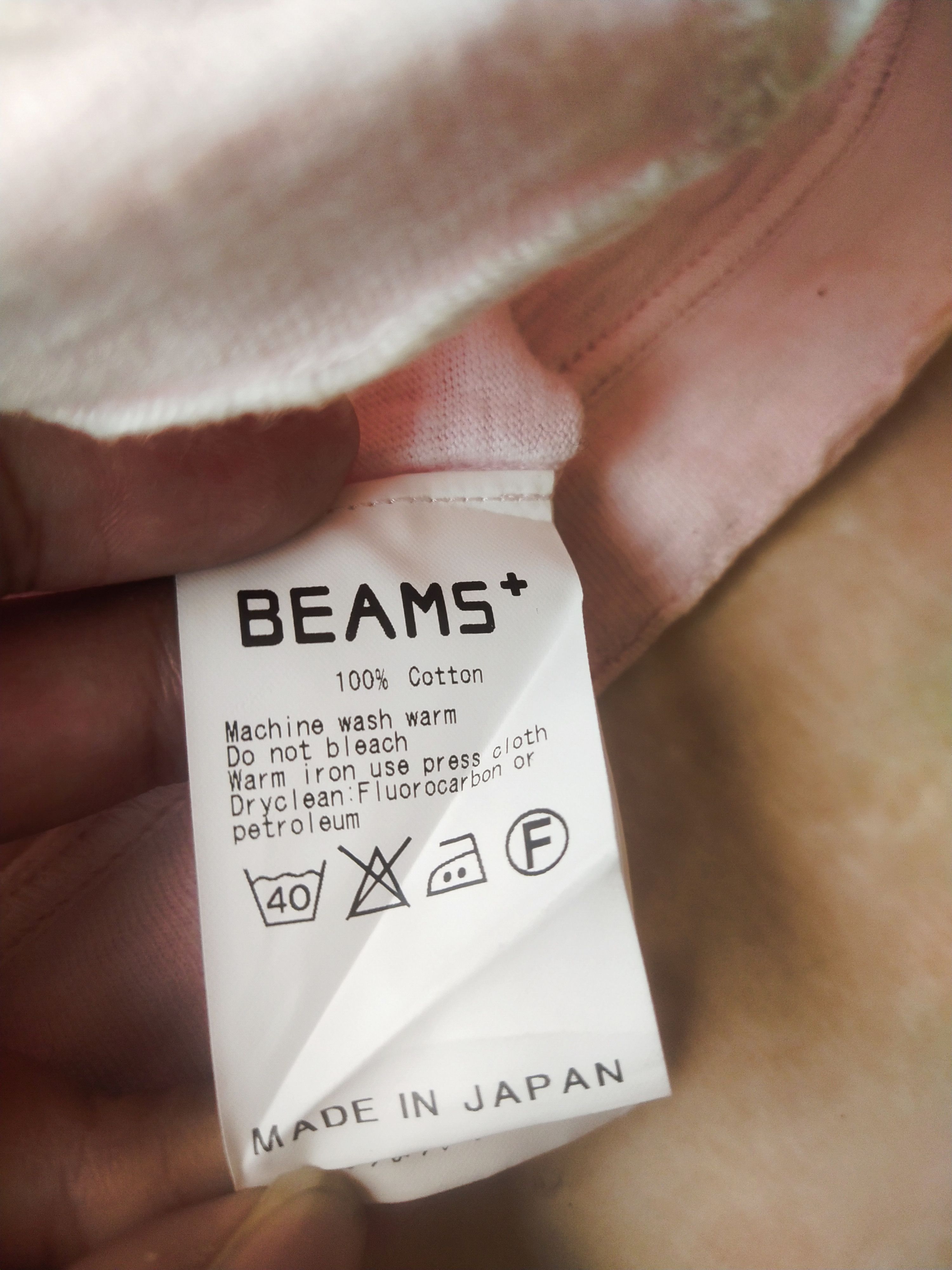 Beams Plus Beams Plus Made in Japan Faded Pink V-Neck T-Shirt Americana Size US L / EU 52-54 / 3 - 5 Thumbnail