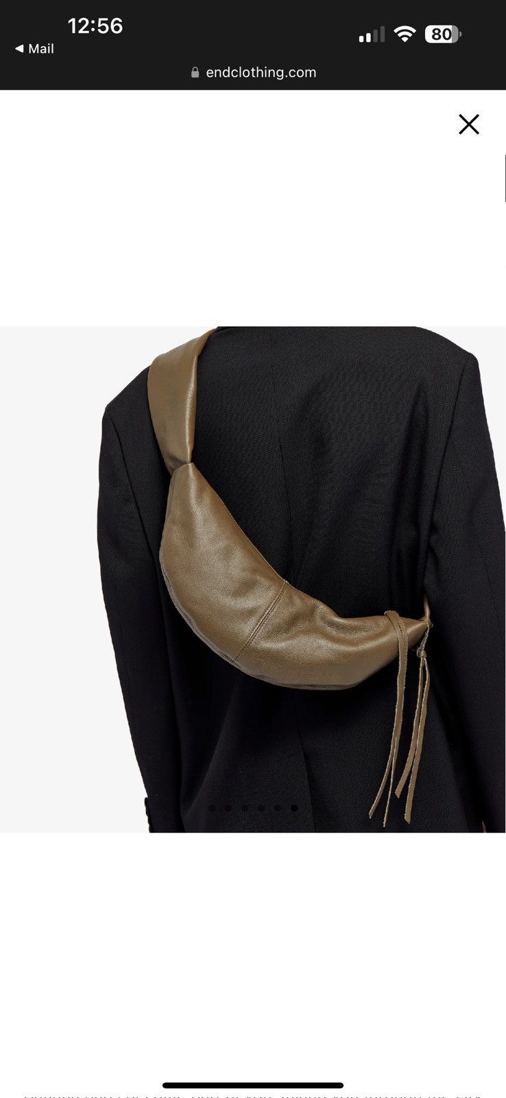 Designer NONA Banana Bag XS Khaki Size ONE SIZE - 5 Thumbnail