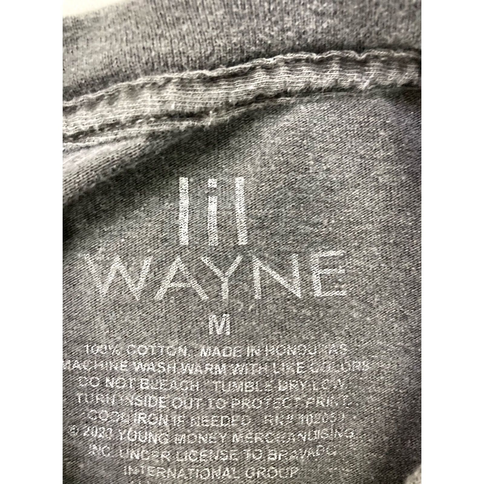 Vintage Lil Wayne Tha Block Is Hot Graphic T-shirt Men Medium Gray Short Sleeve Music Shirt Size US M / EU 48-50 / 2 - 4 Thumbnail