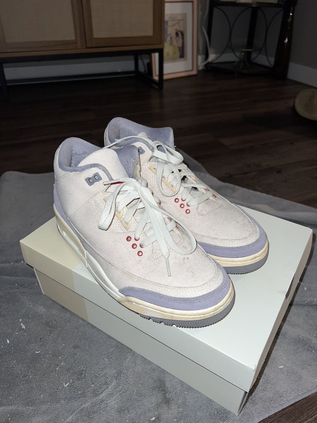 Jordan Brand Jordan 3 muslin Size US 8.5 / EU 41-42 - 1 Thumbnail