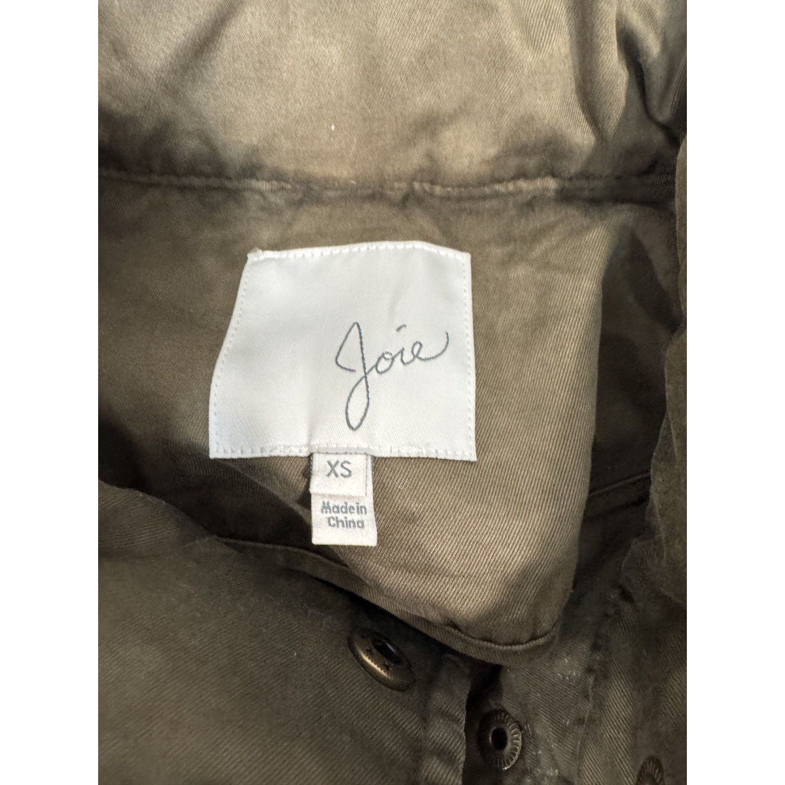Joie Joie Iban Patchwork Military Utility Jacket Paris France XS Size XS / US 0-2 / IT 36-38 - 3 Thumbnail