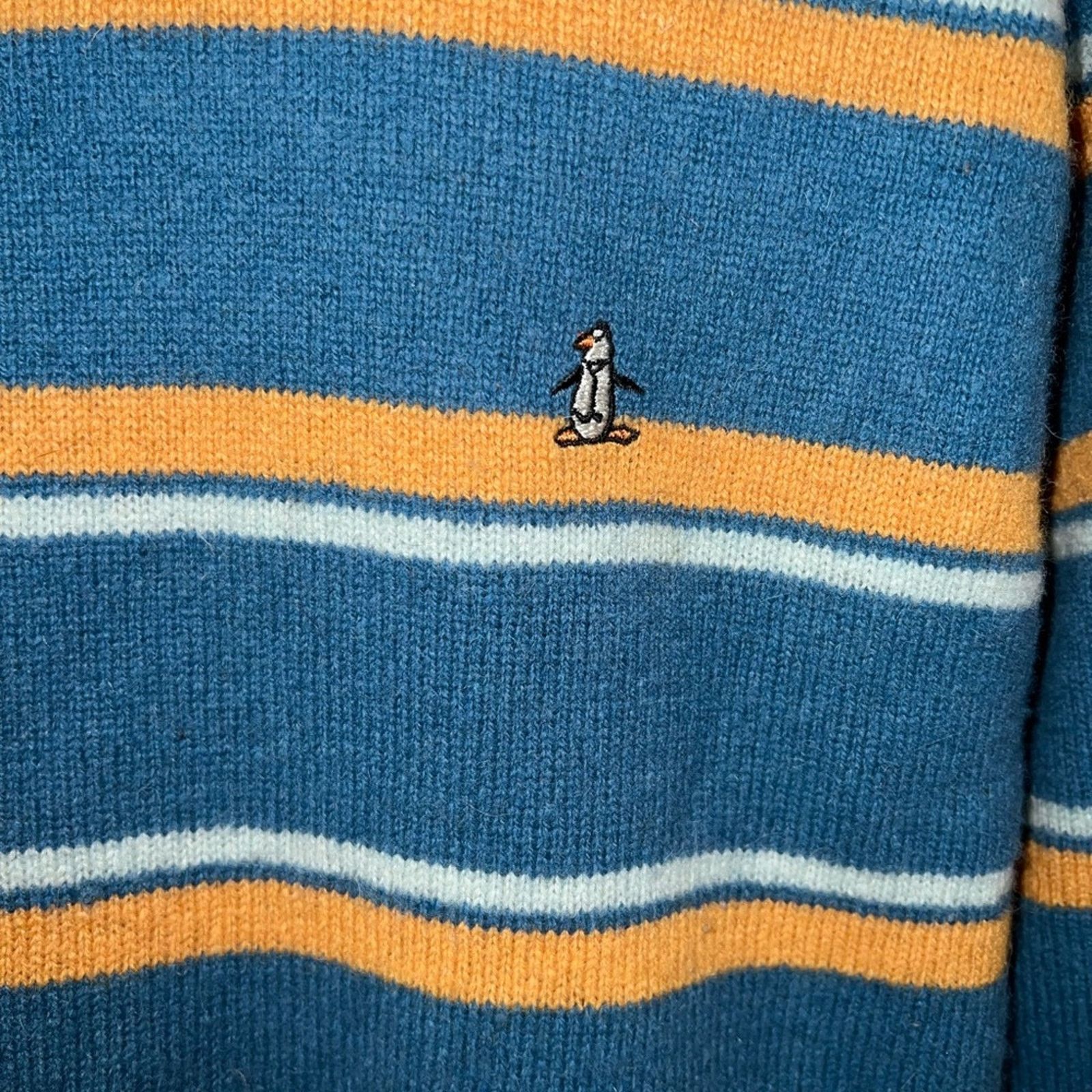 Original Penguin Super Cool Vintage 1960s Original Penguin Lambswool Sweater! Size US XXL / EU 58 / 5 - 3 Thumbnail