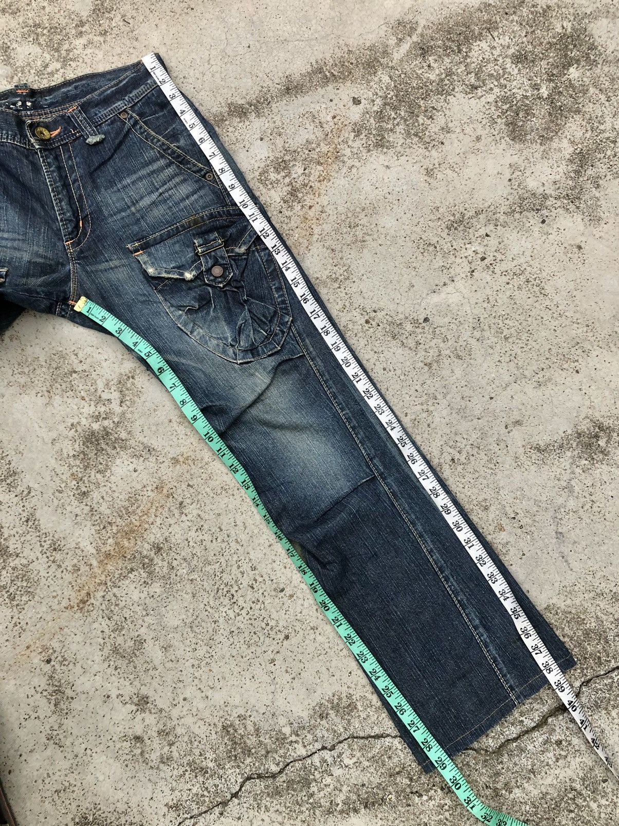 Edwin RARE⚡️⚡️EDWIN SIX POCKET TACTICAL/MULTIPOCKET BUSHPANT DENIM Size US 31 - 8 Thumbnail
