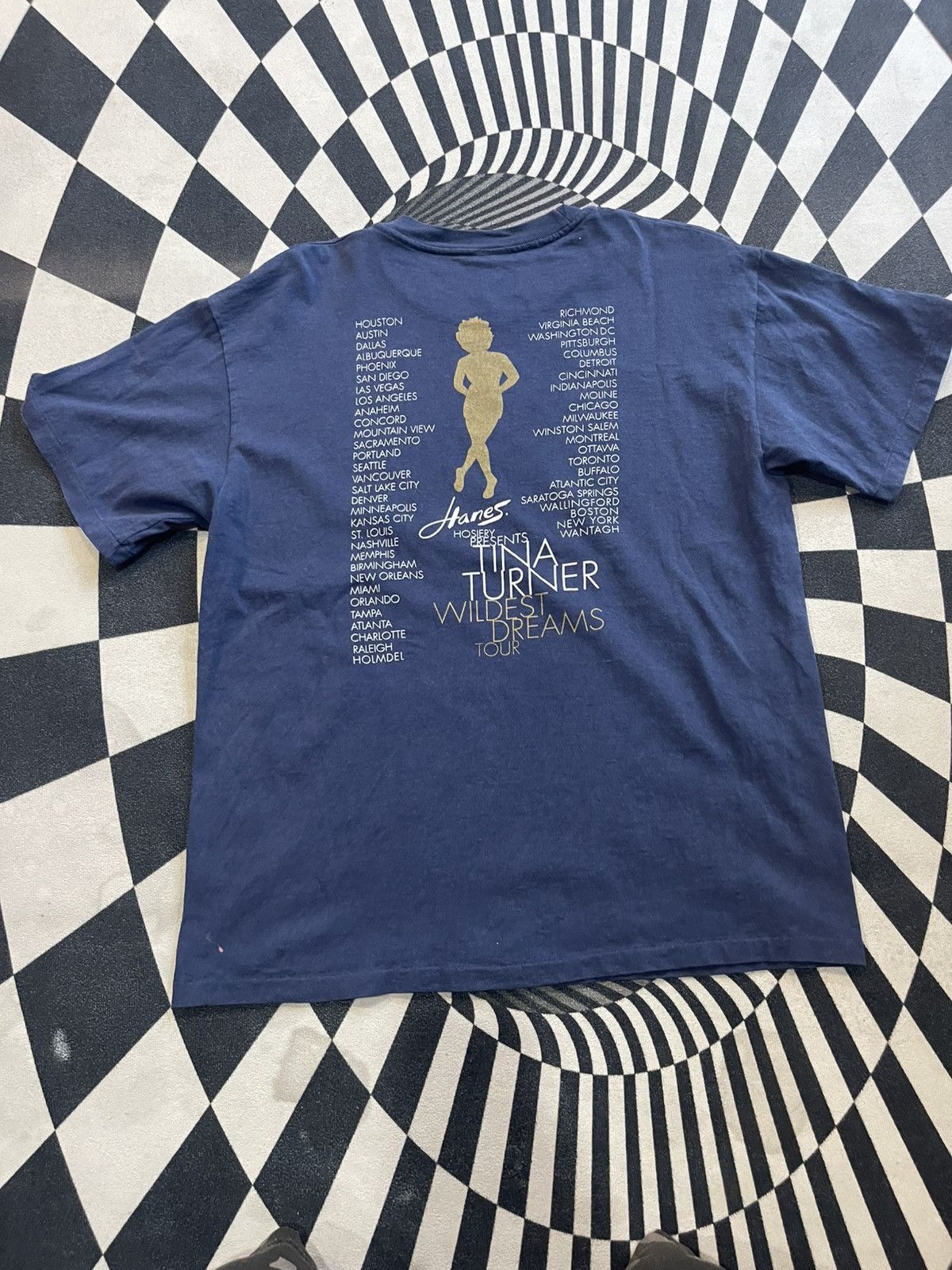 Band Tees Vintage 1996 Tina Turner Wildest Dreams Tour T-Shirt Size US XL / EU 56 / 4 - 5 Thumbnail