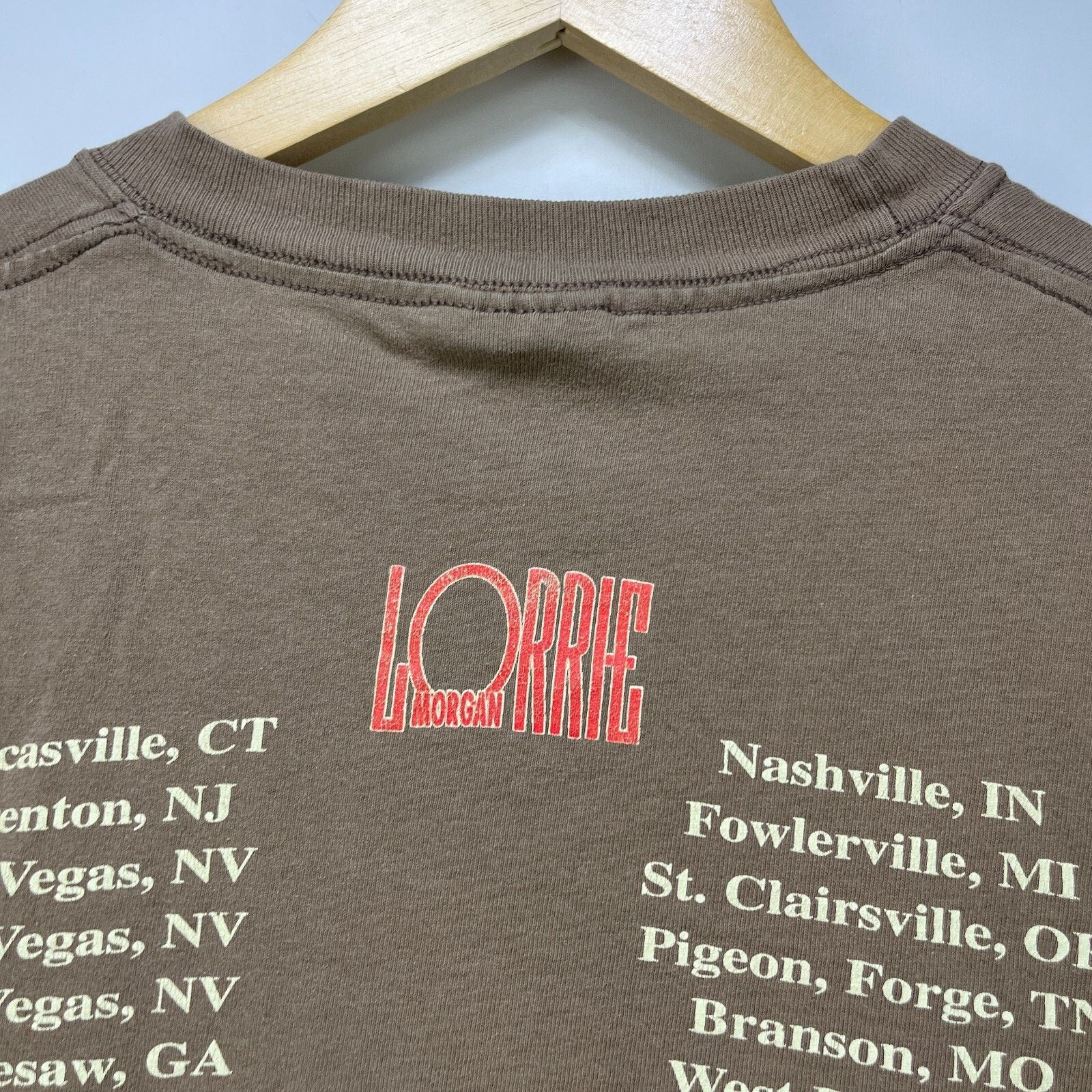 Hanes × Vintage Vintage Lorrie Morgan Tour T Shirt XL Rare Size US XL / EU 56 / 4 - 8 Thumbnail