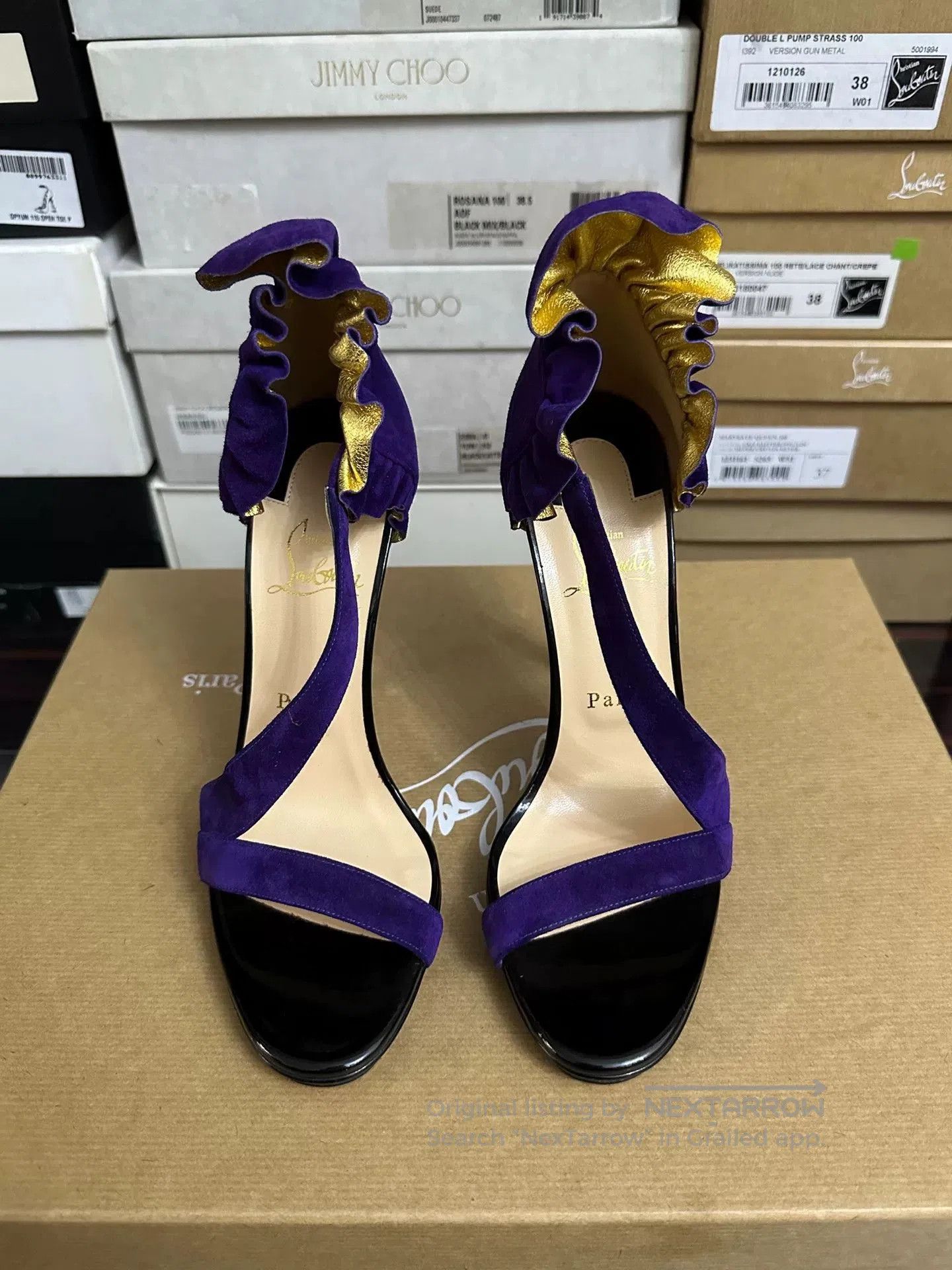 Christian Louboutin Christian Louboutin Limited Edition Heels. Size US 7.5 / IT 37.5 - 1 Thumbnail