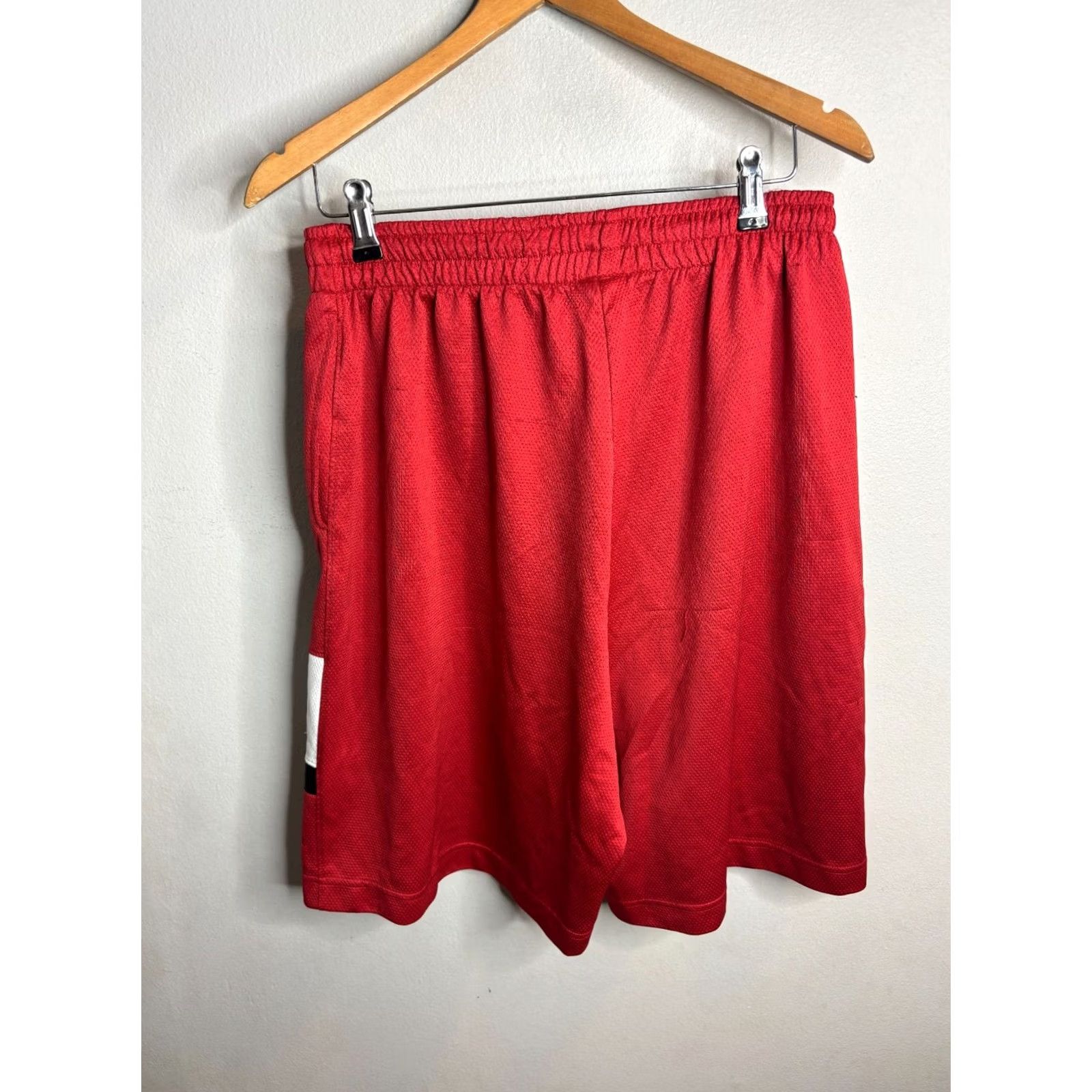Nike Vintage Y2K Nik Shorts Mens Size M Red Basketball Shimmer Dazzle 4680 Size US 31 - 4 Thumbnail