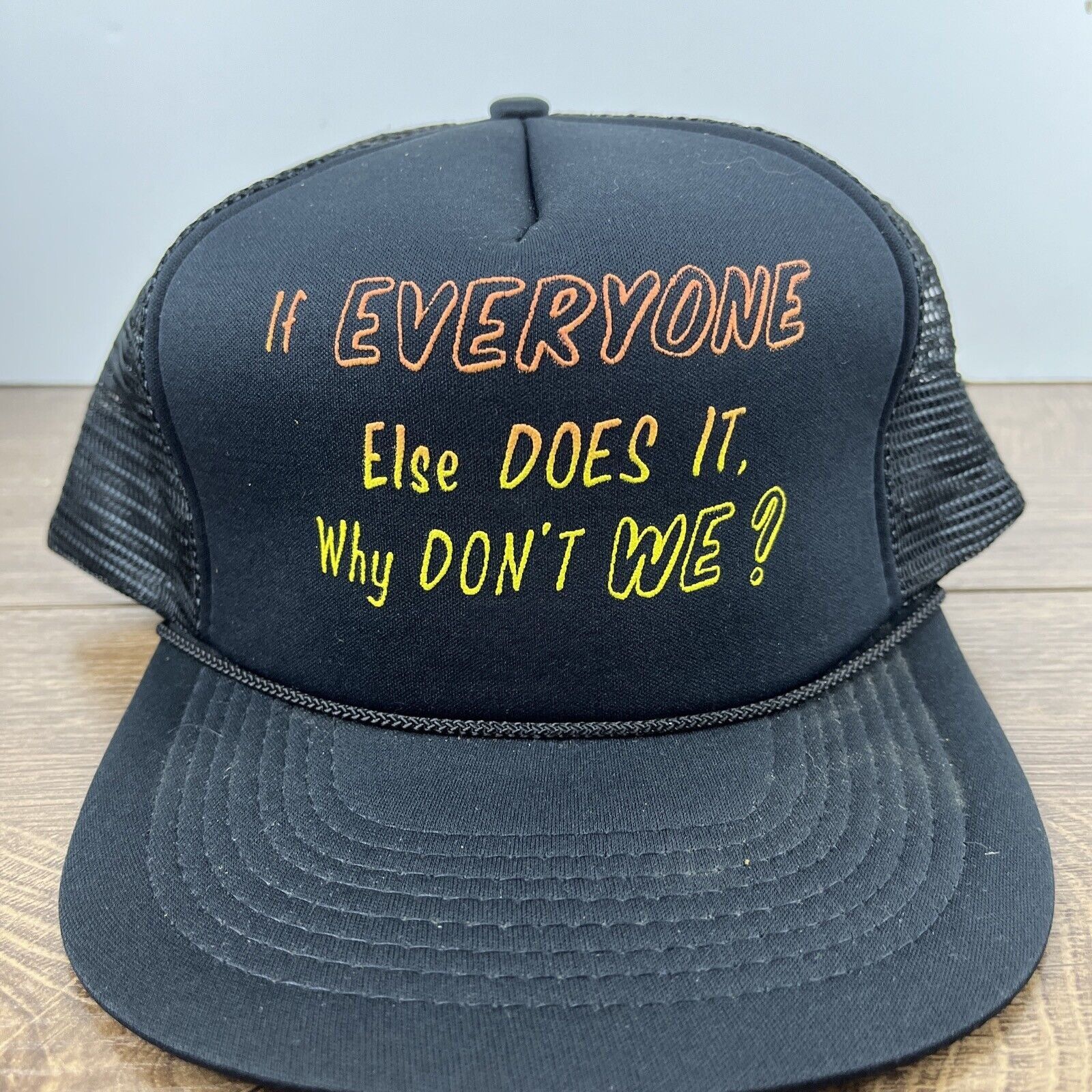 Other If Everyone Does It Hat Why Don’t We Snapback Adjustable Adu Size ONE SIZE - 6 Thumbnail