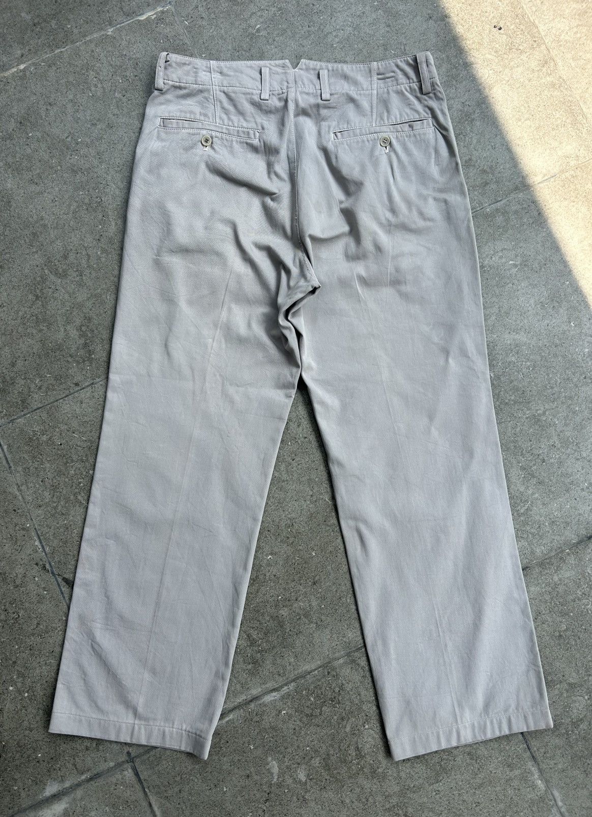 Issey Miyake Issey Miyake Regular Fit Chino Trouser Pants Size US 32 / EU 48 - 8 Thumbnail