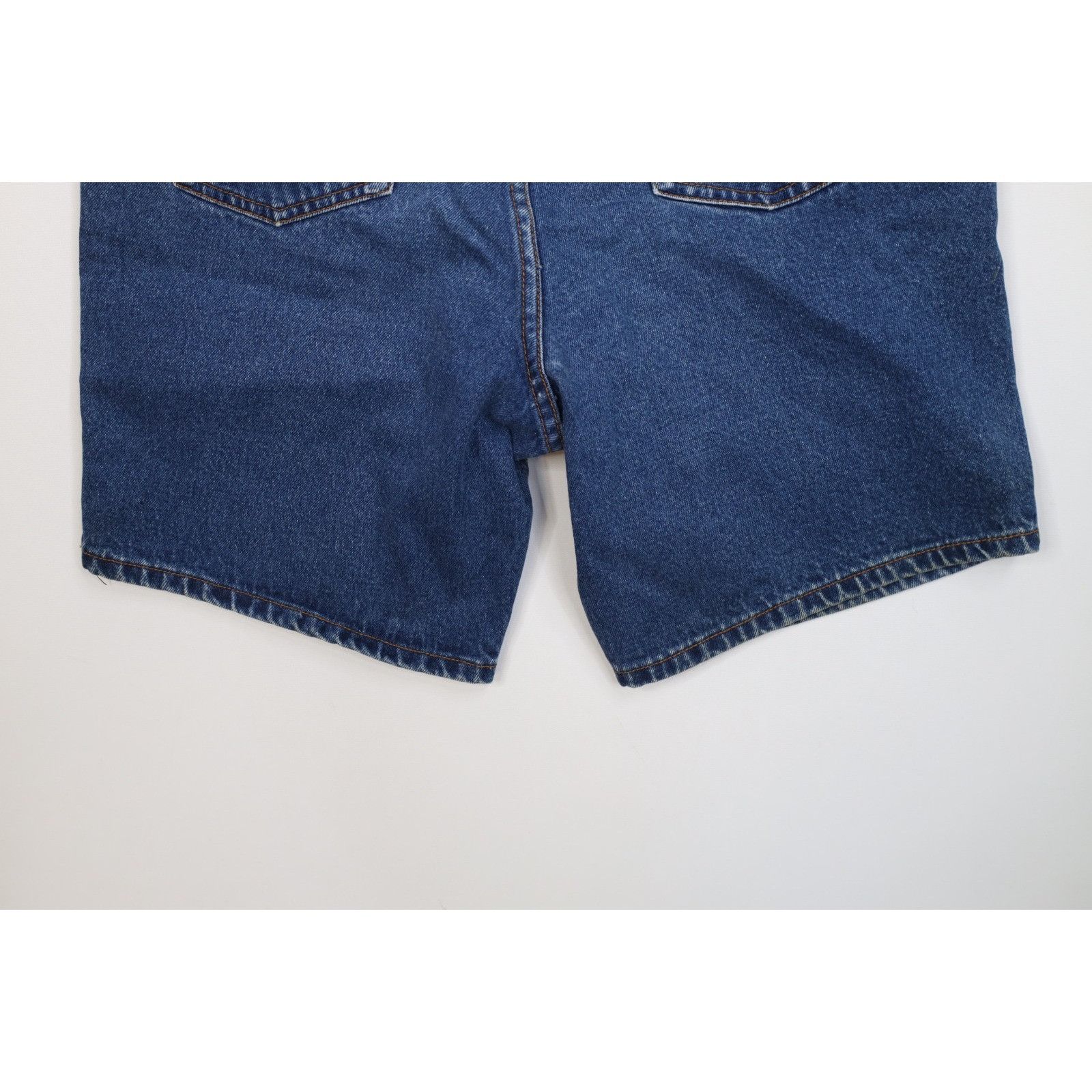 Vintage Vintage 90s Streetwear Faded Above Knee Denim Jean Shorts Size US 30 / EU 46 - 11 Thumbnail
