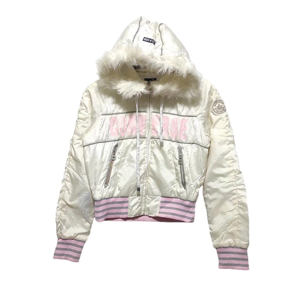 Converse Converse Fur Hoodie Jacket i6w9 style Size S / US 4 / IT 40 - 1 Thumbnail