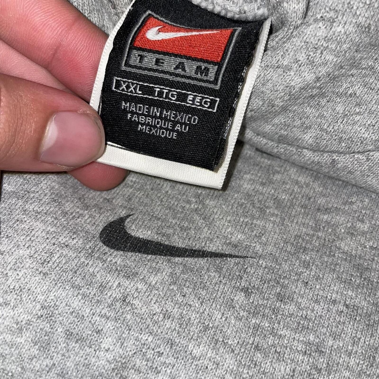 Nike Vintage 90s Princeton Nike hoodie center swoosh Size US XXL / EU 58 / 5 - 3 Thumbnail